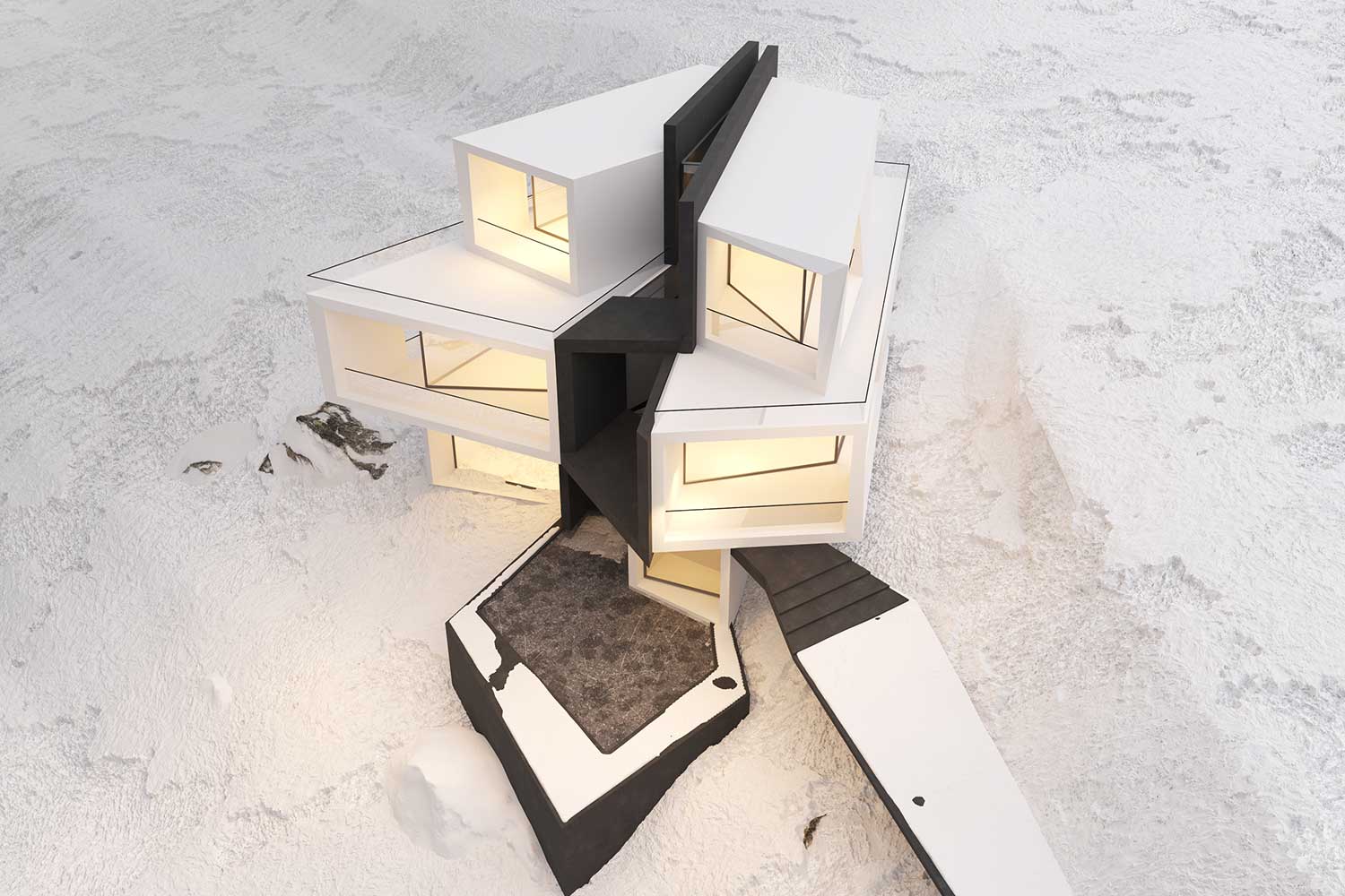 طراحی ویلای مدرن