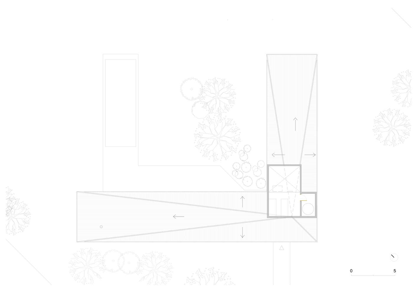 طراحی معماری ویلای مینیمال