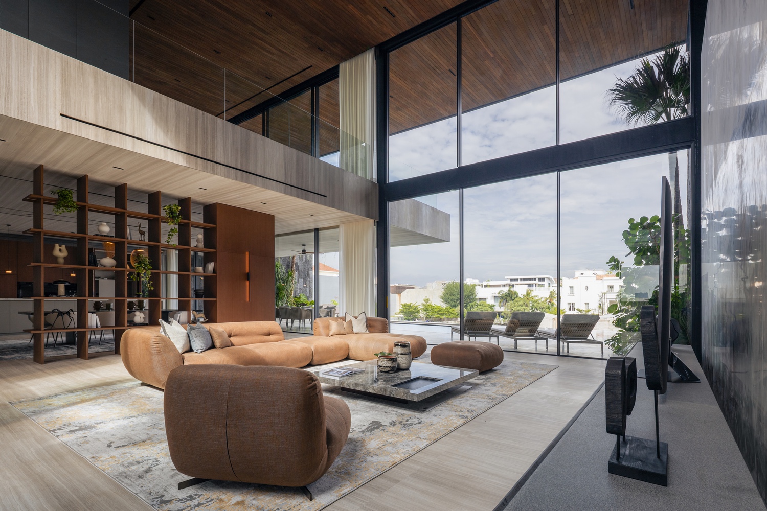 نما با ترکیب آجر و بتن