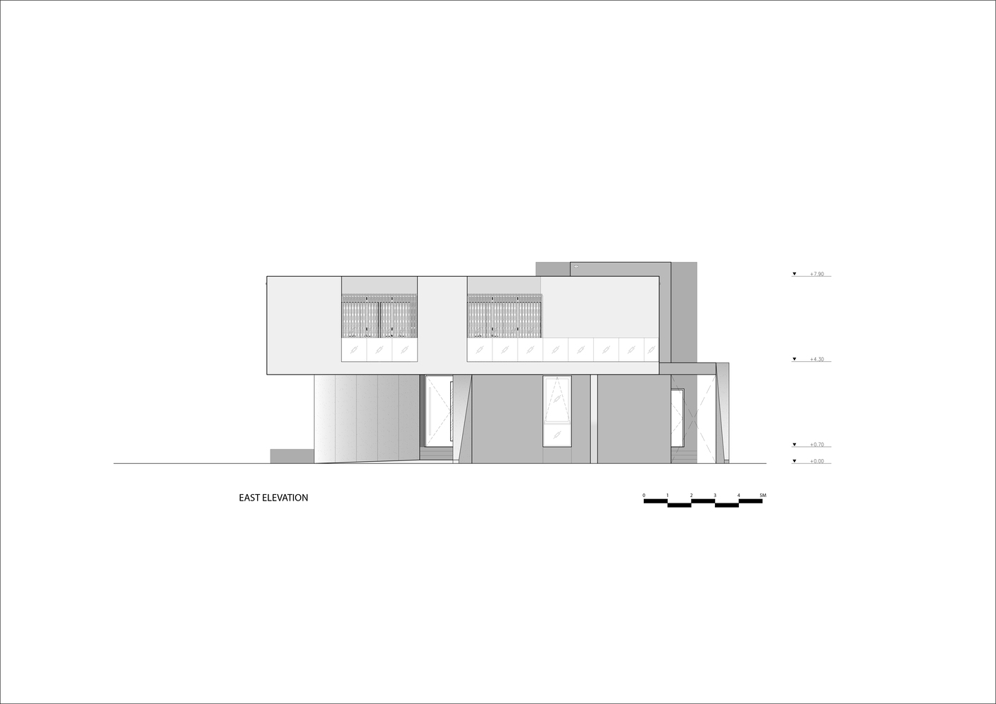 پلان معماری مدرن