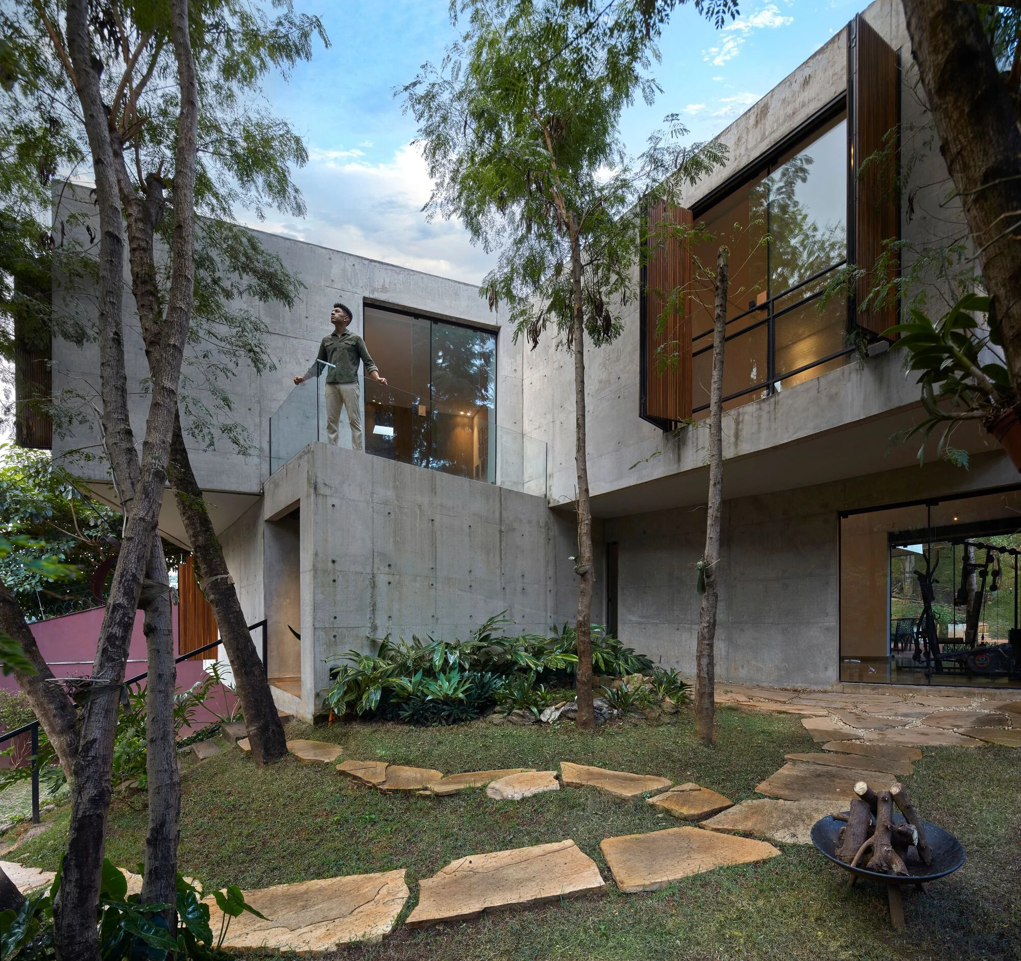 ادغام آرامش طبیعت با معماری