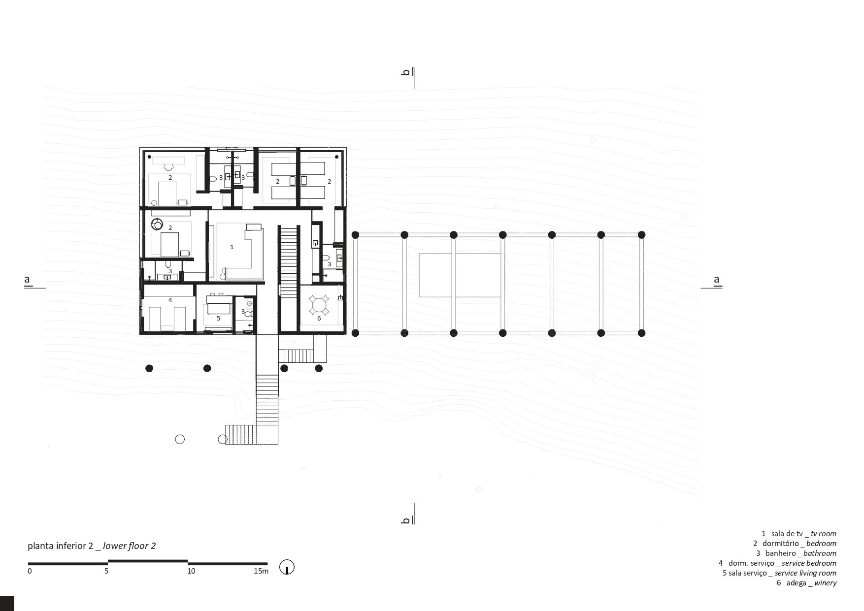 خانهای بر فراز سربالاییها