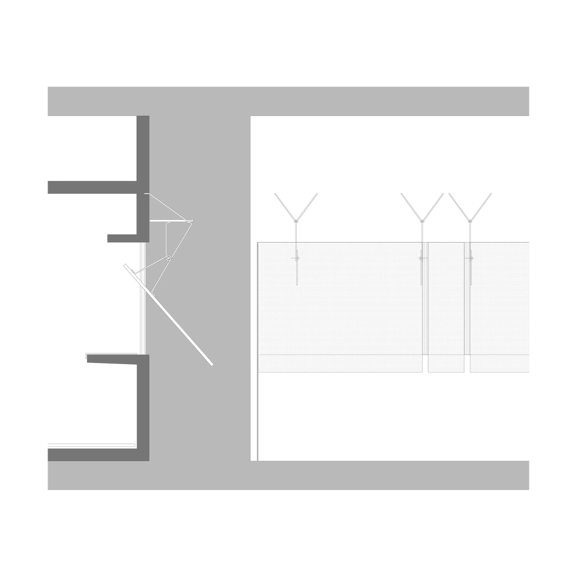 استفاده از دیوار سرامیکی افقی