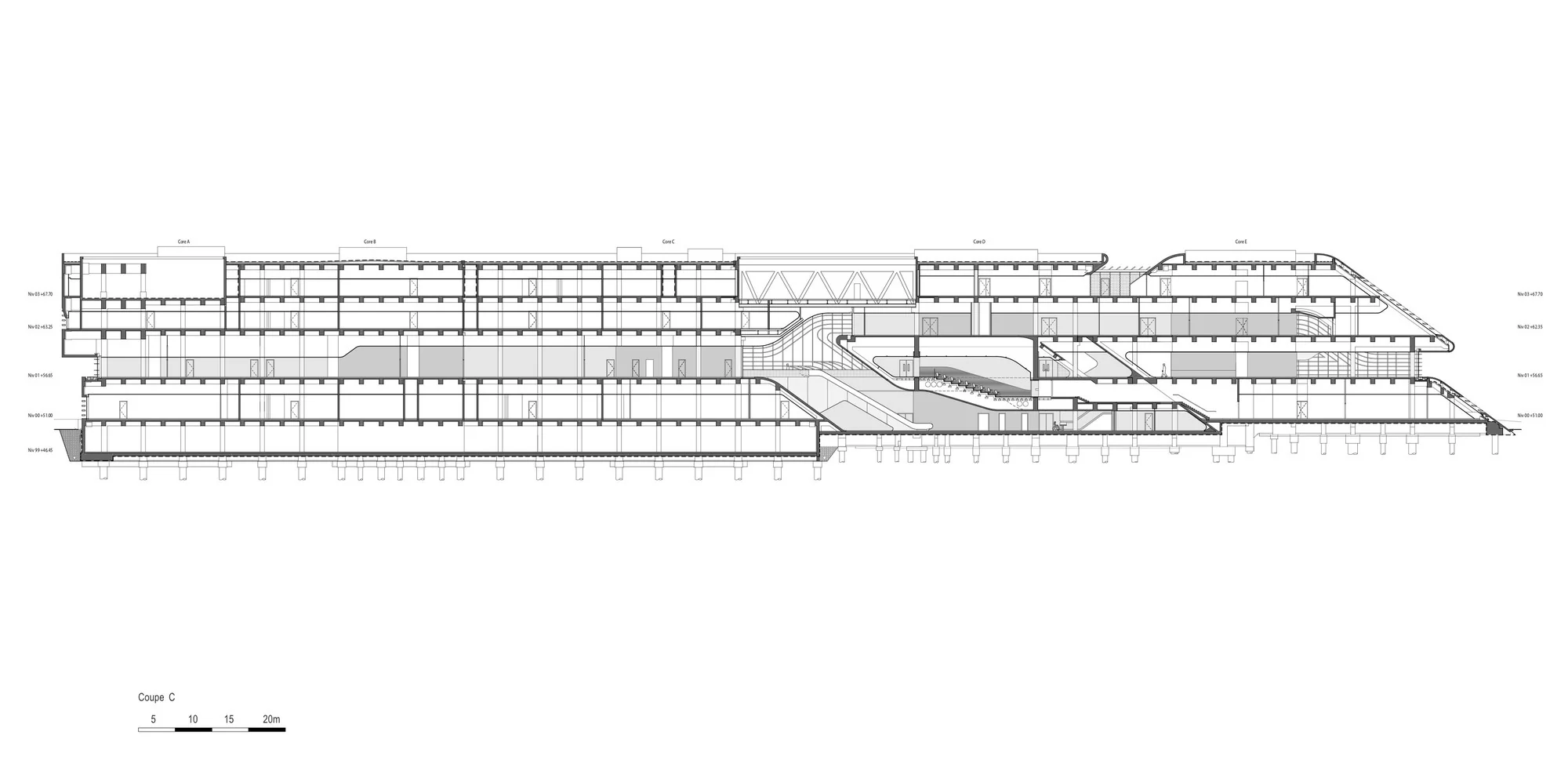 فضای ورزش همراه با کاربری اداری