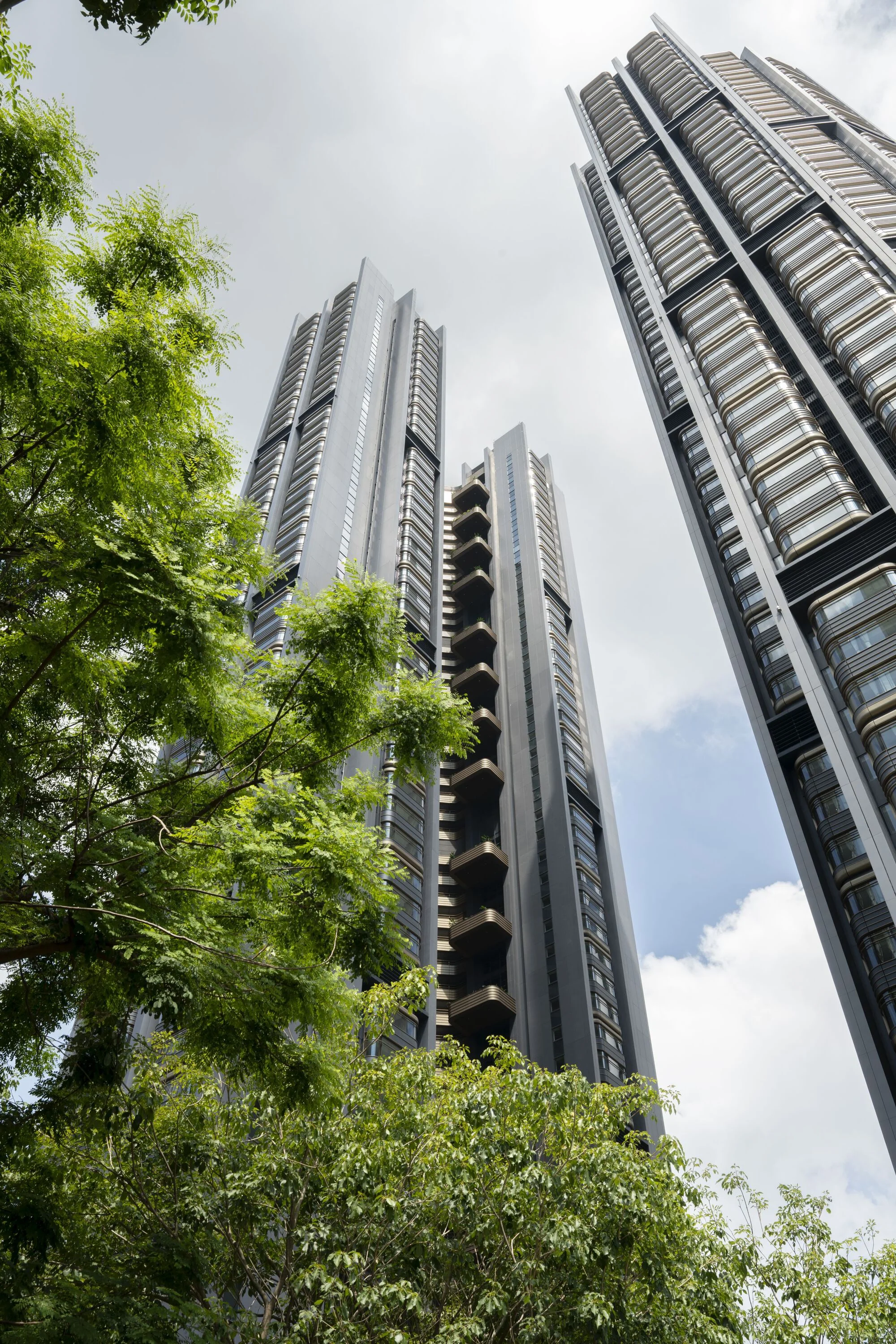 تراسهای مشترک در هر طبقه