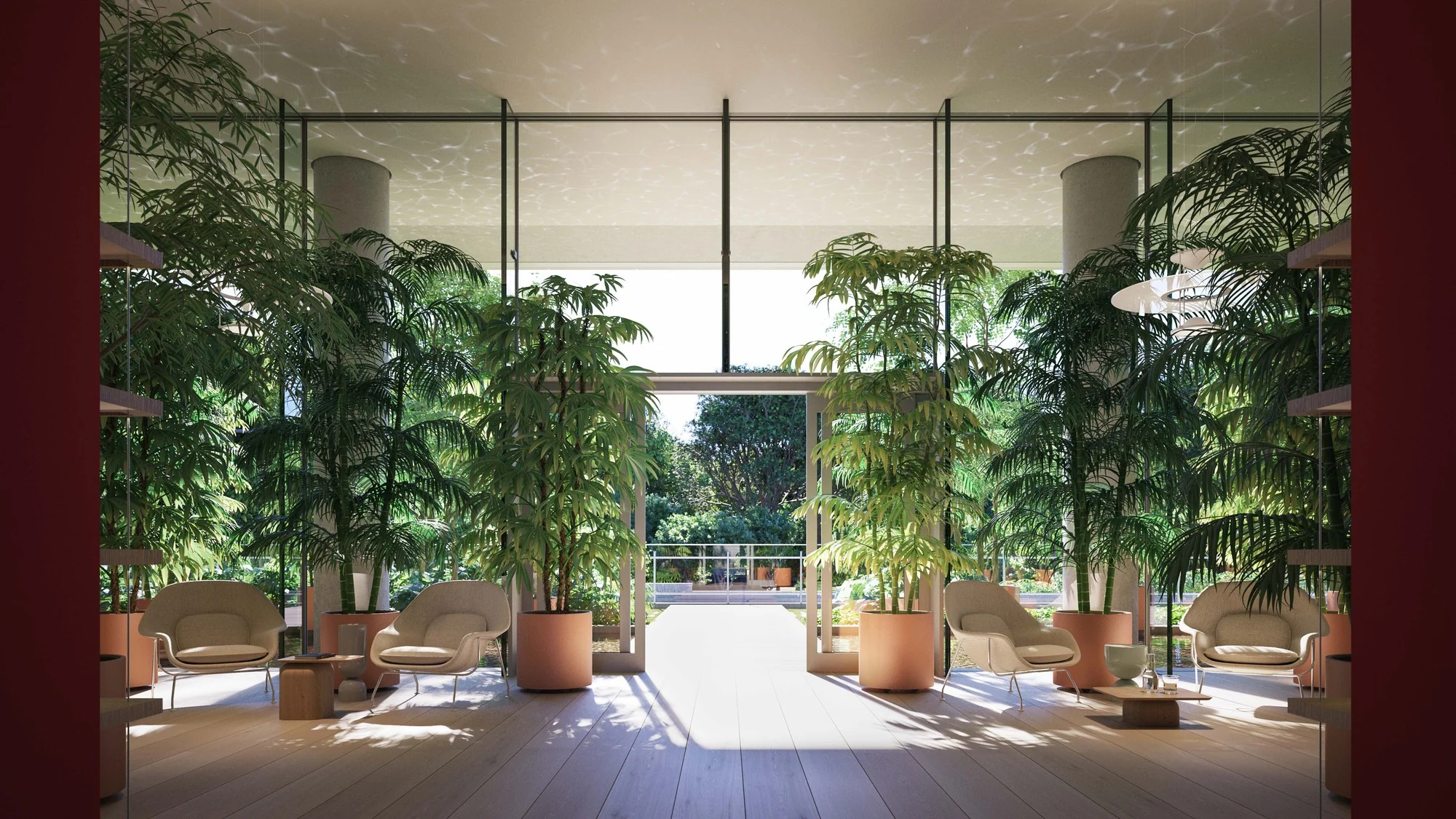 داخل خانههایی پر از شیشه