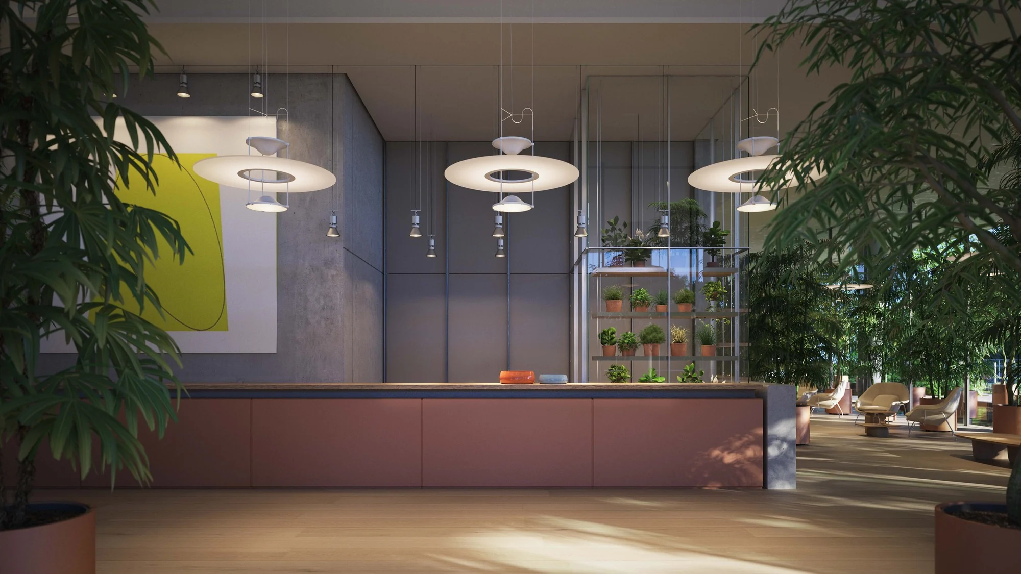 نما با خطوط مینیمال صاف