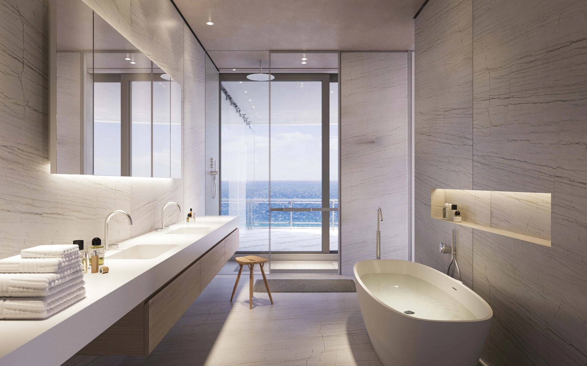 تراسها برای میلنور صبحگاهی