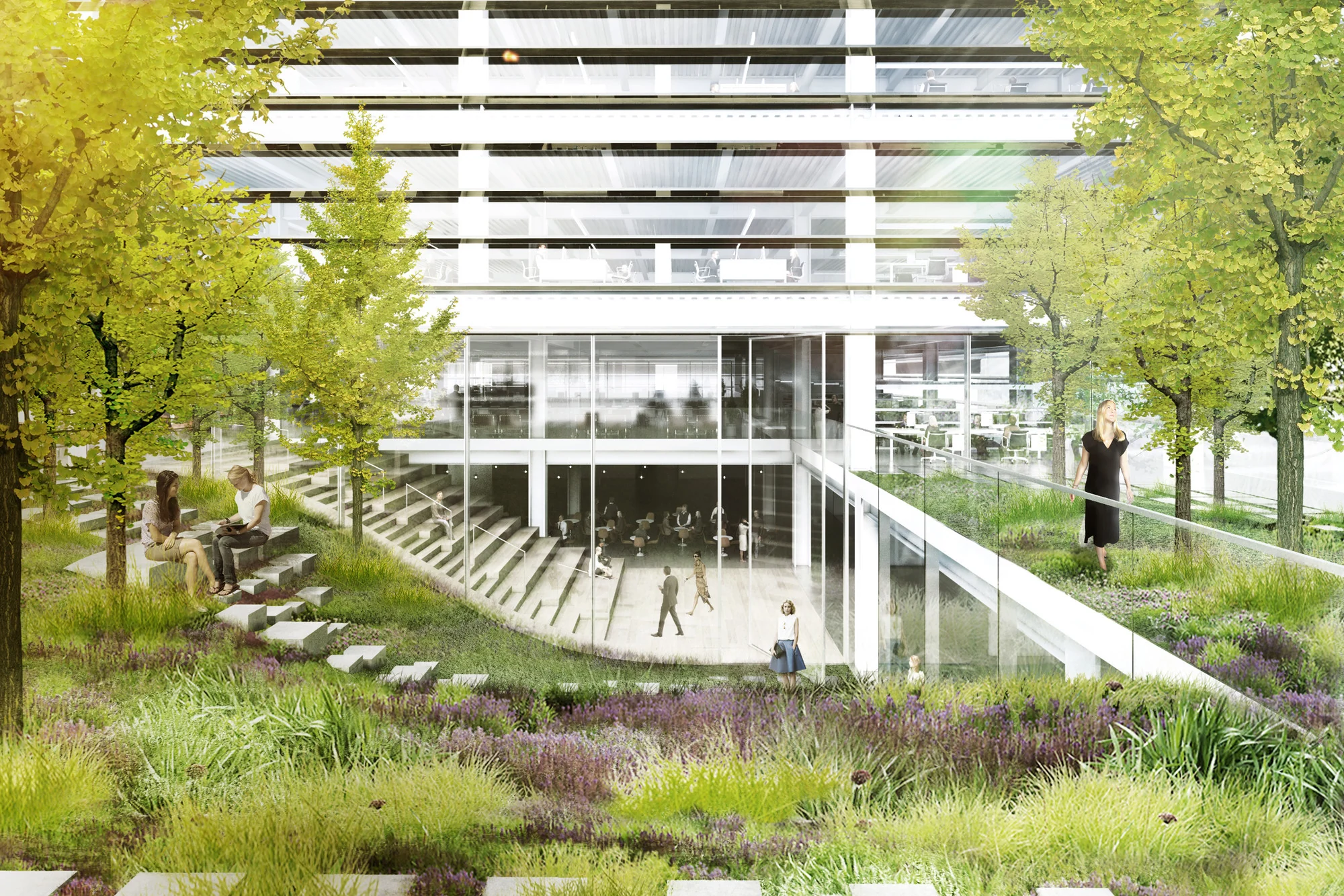 باغ بام در هر طبقه