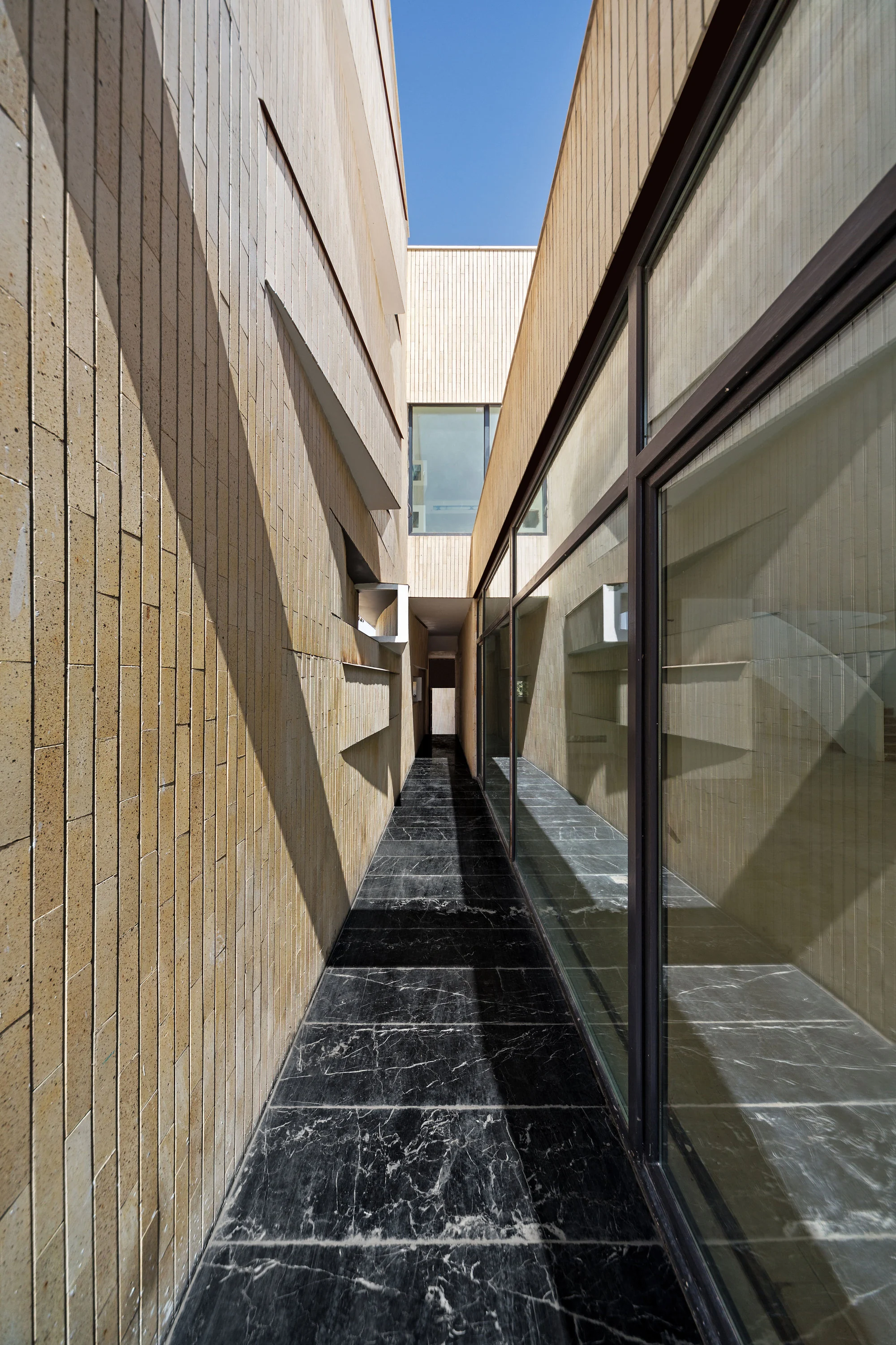 بافت بومی یزد در نما