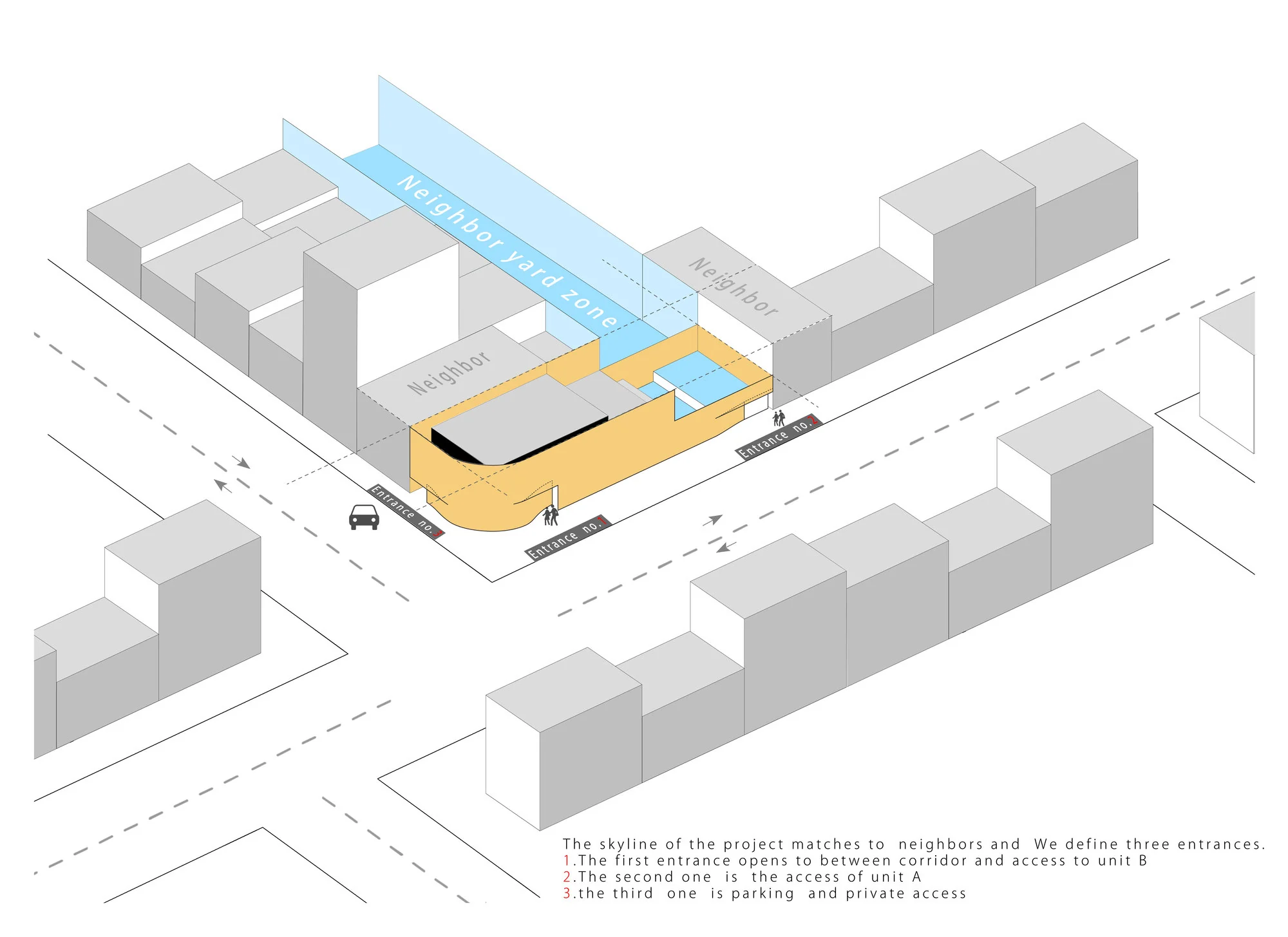 فضای باز پذیرایی رو به حیاط