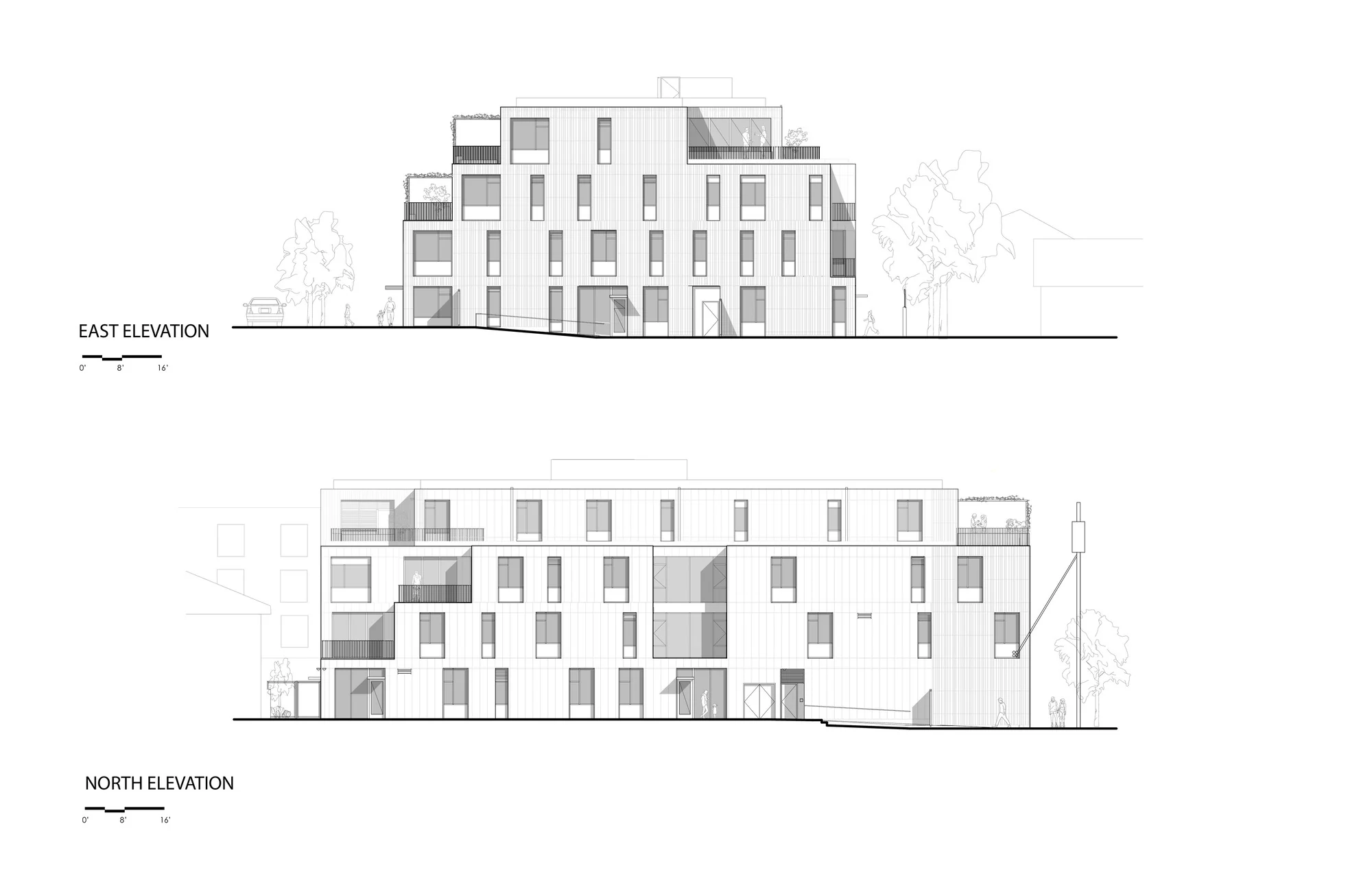 نور صبحگاهی از سمت شرق