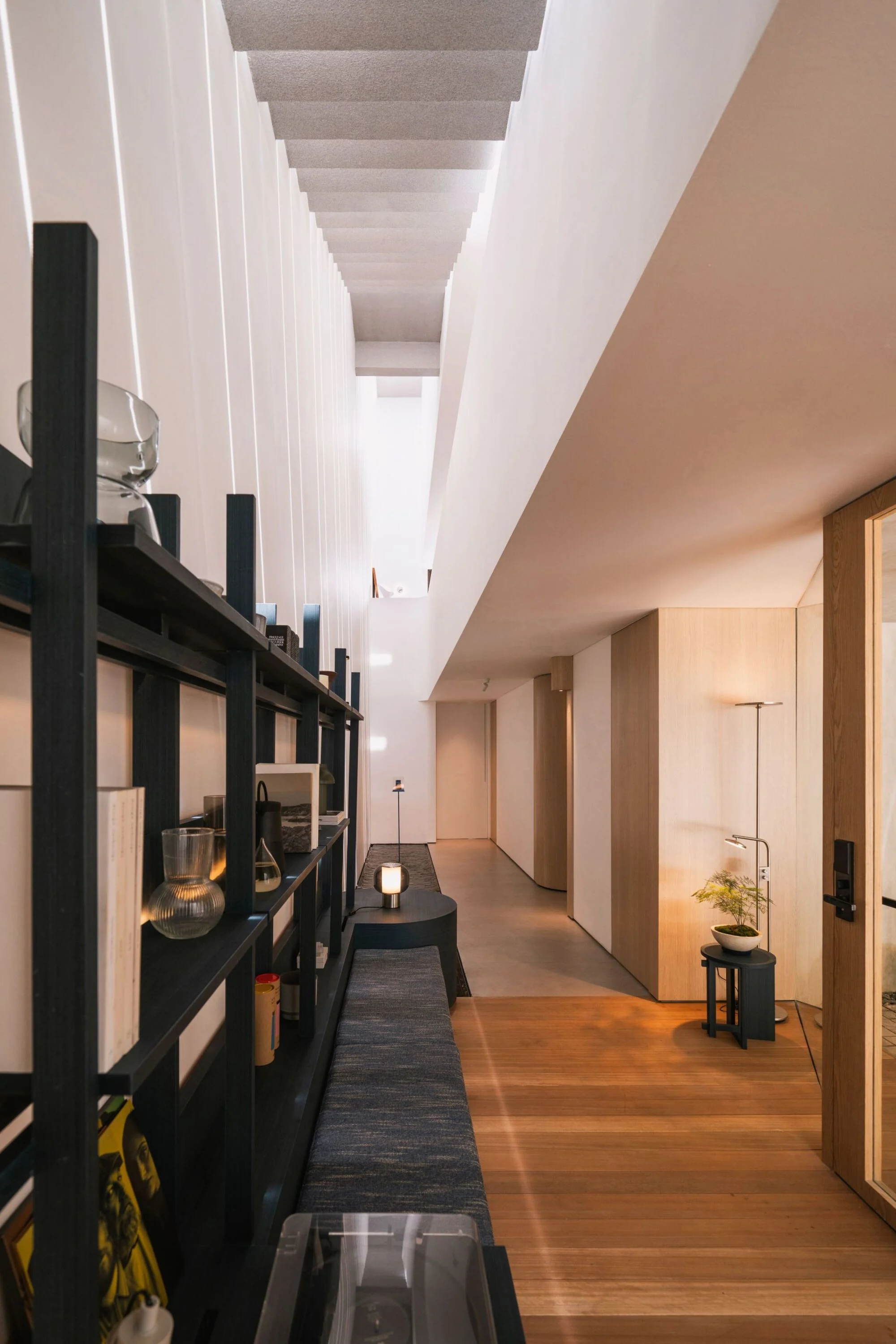 پلکان خارجی به تراسها