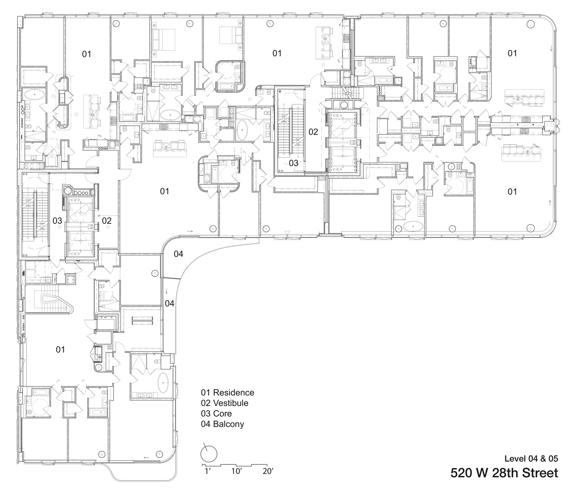 سکویی برای تماشا در تراس‌ها