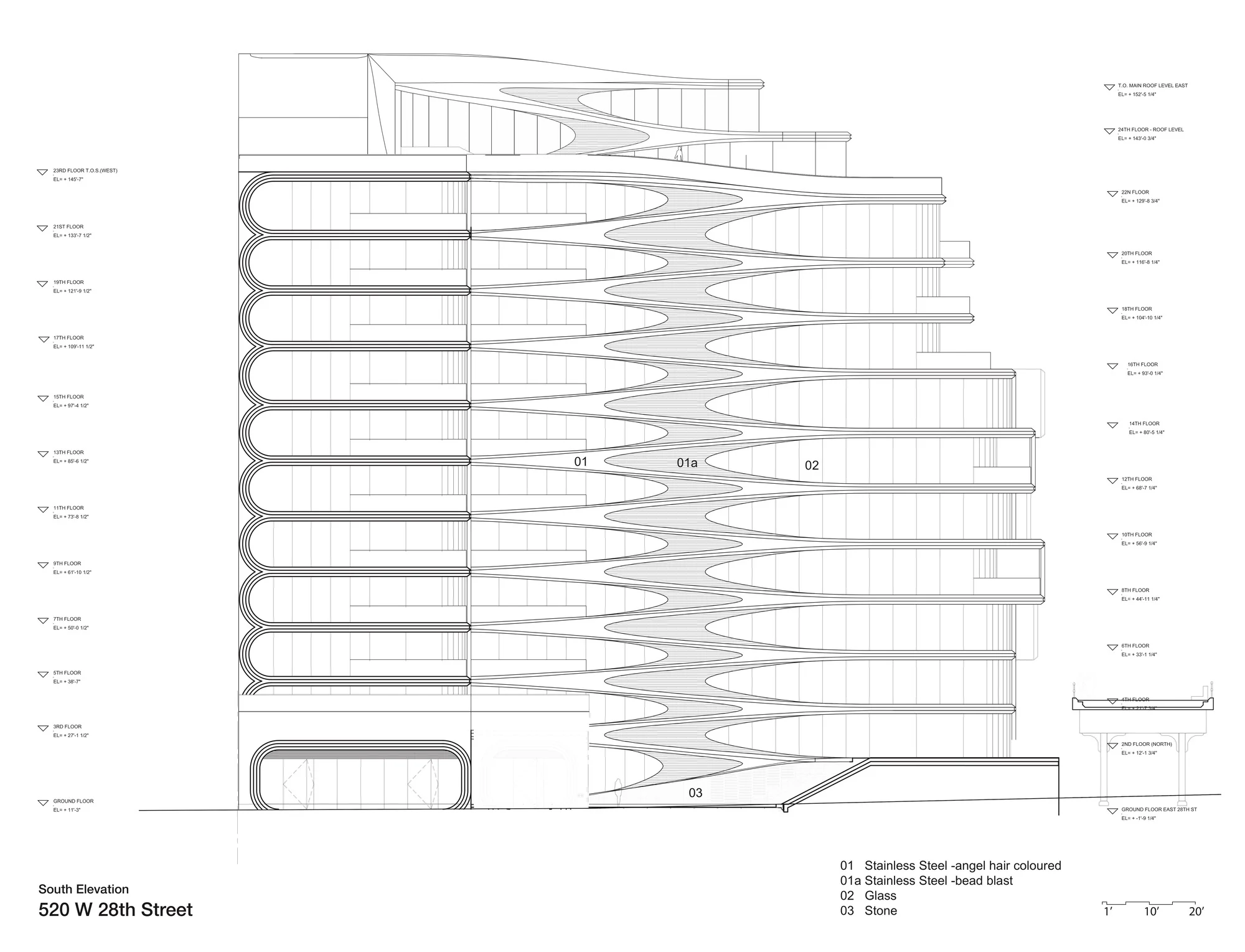 نقشه های معماری زاها حدید