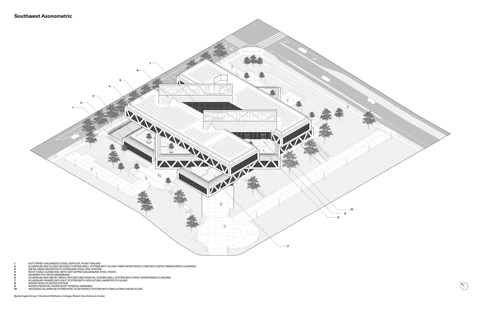نمای داخلی سالن اجتماعات مرکز علوم رابرت دی، با صندلی‌های مدرن.