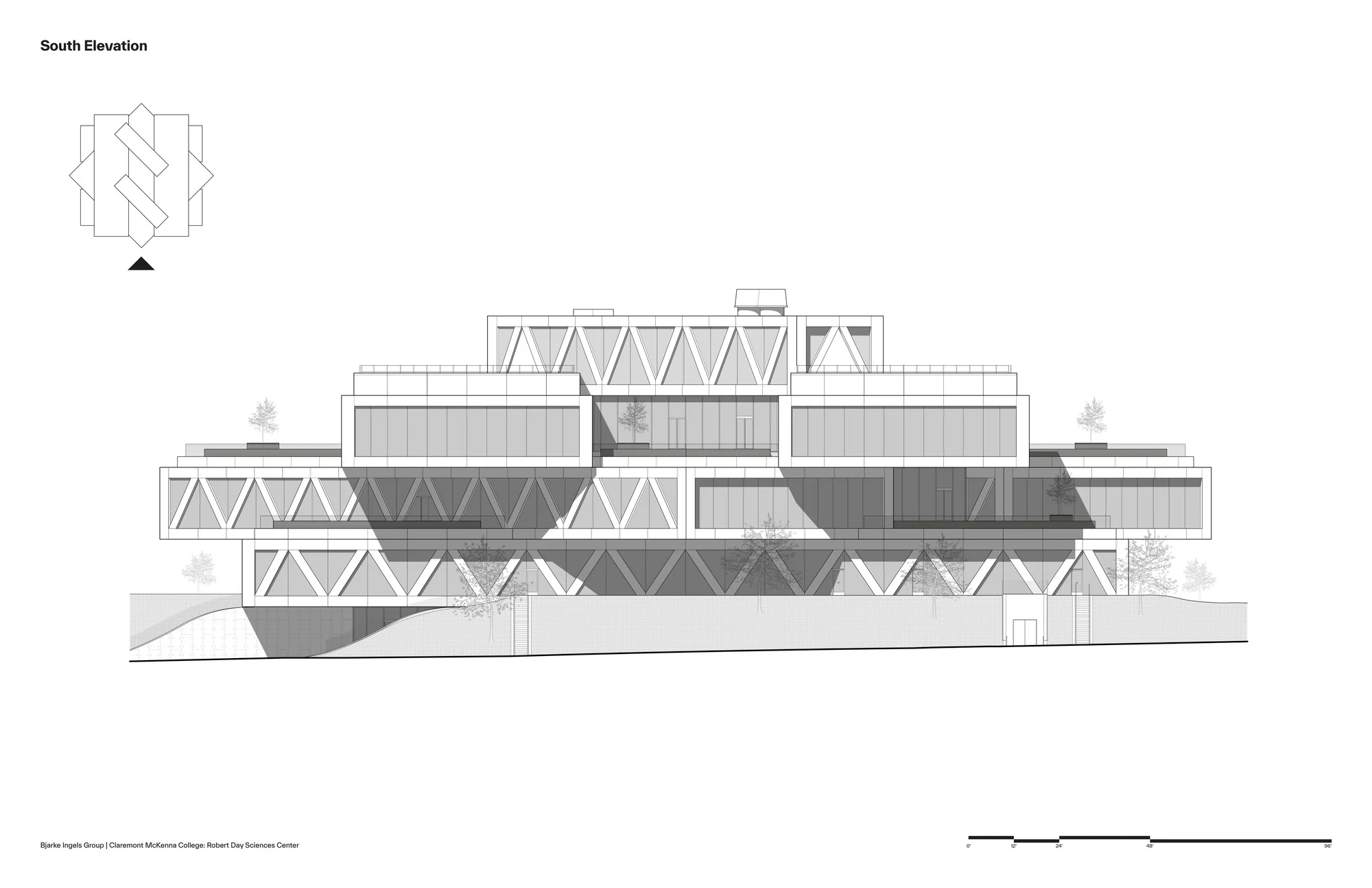 نمای مدرن دانشگاه
