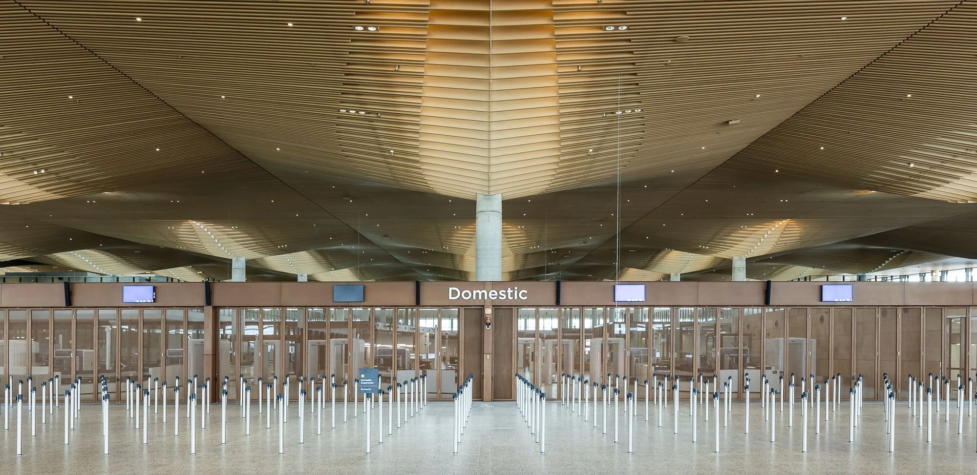 پلان معماری فرودگاه وسترن سیدنی با فضاهای باز و یکپارچگی با محیط