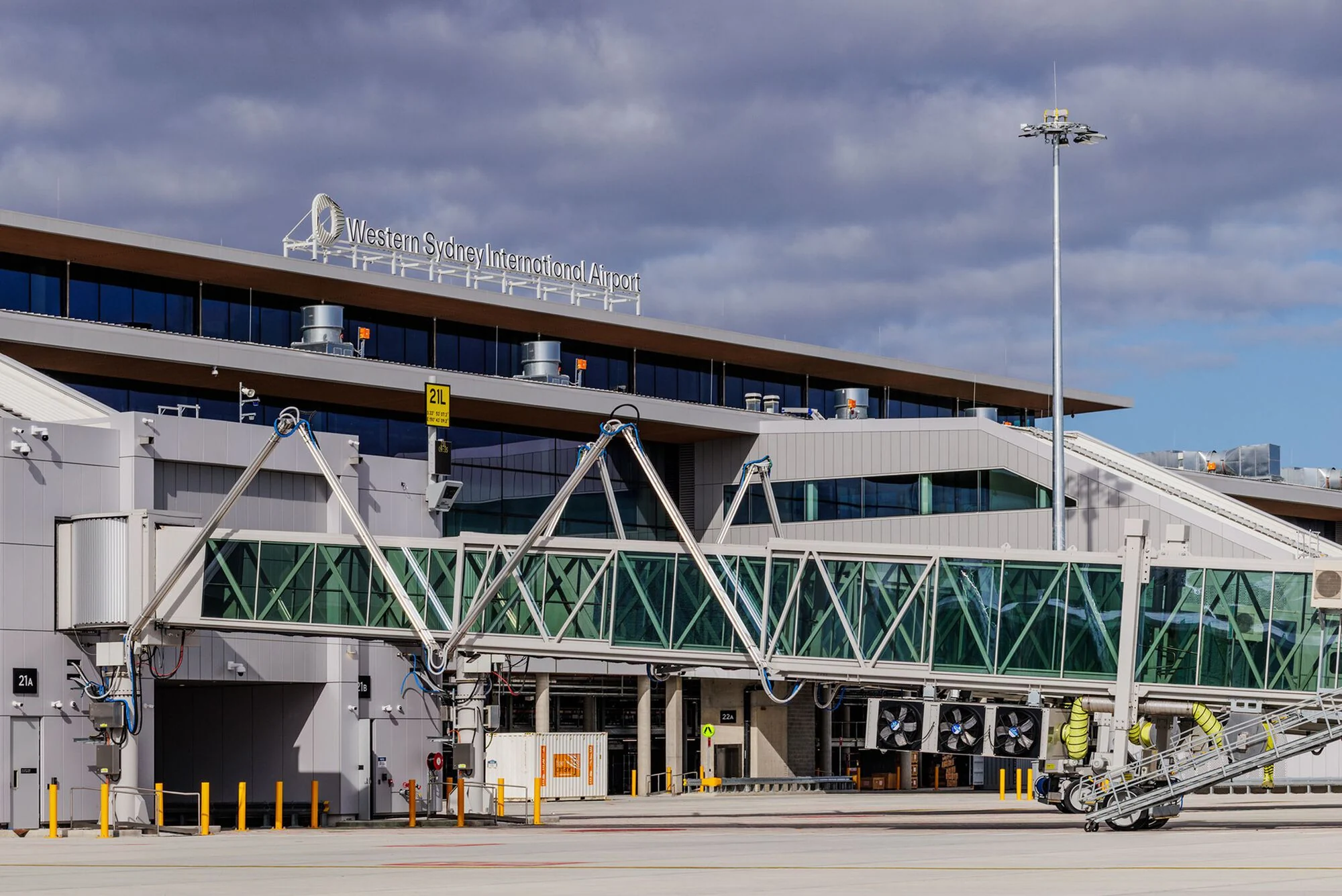 نمای پانورامیک فرودگاه وسترن سیدنی در منطقه Badgerys Creek