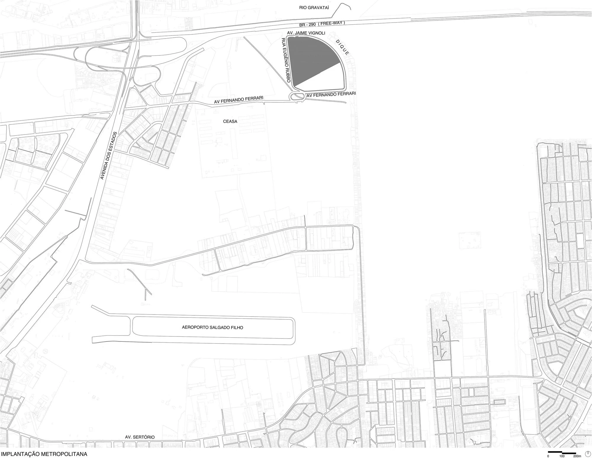طراحی معماری مجتمع فکومرسیو با نمای شفاف و سازههای هندسی