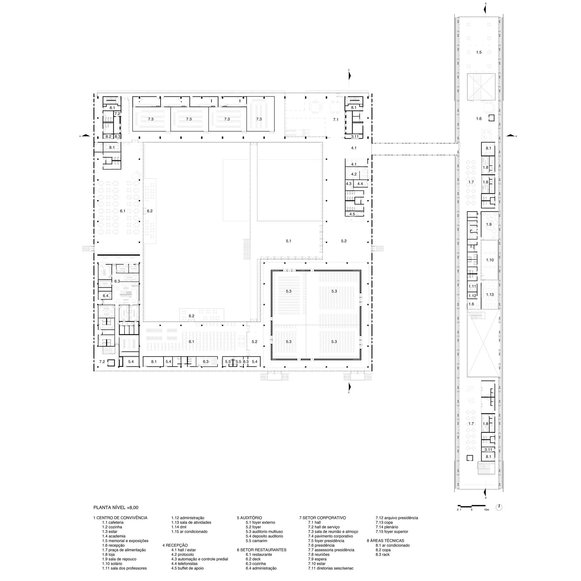 آتریوم شیشهای مجتمع فکومرسیو با طراحی خلاقانه و نور طبیعی