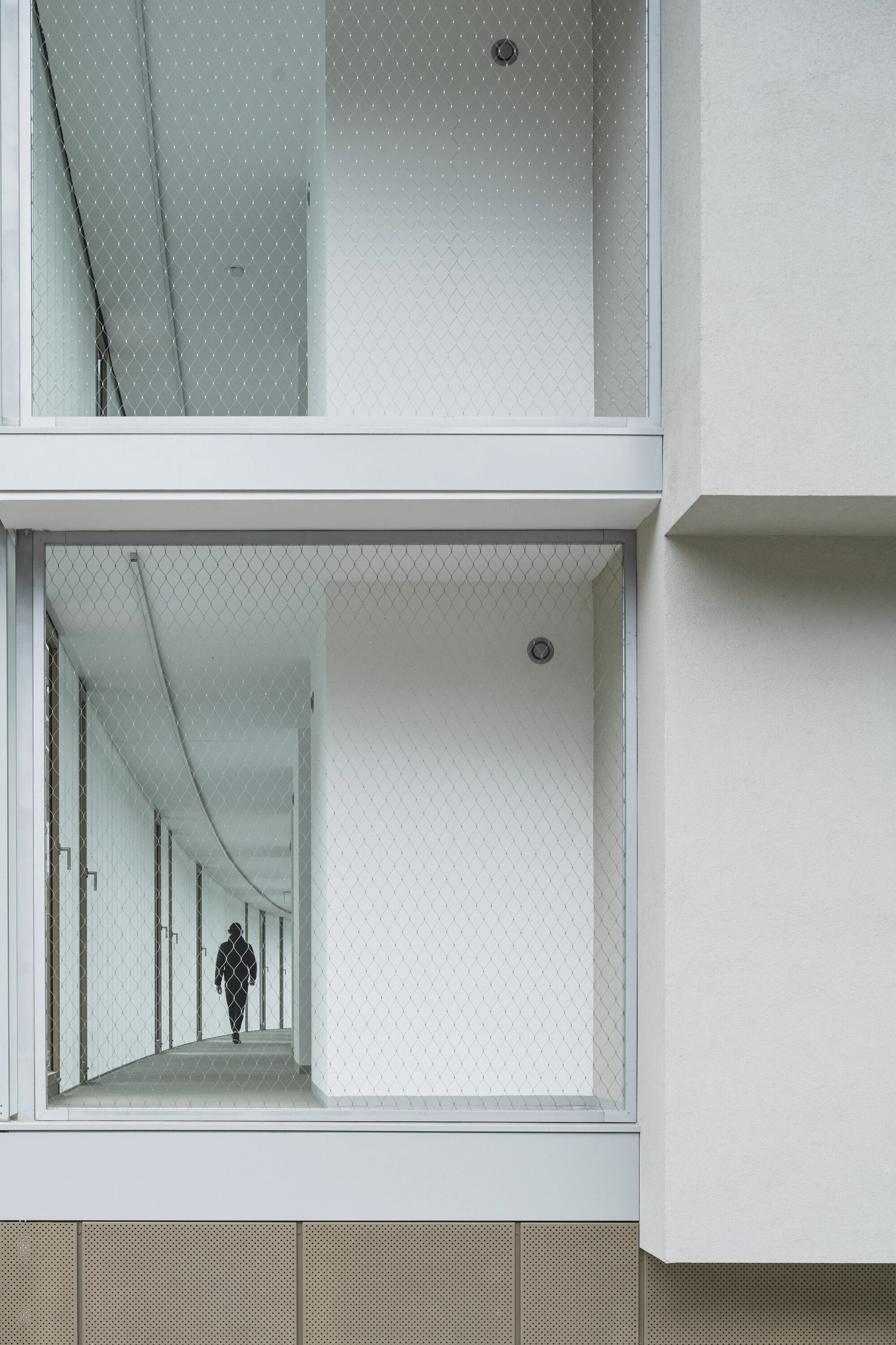 طراحی معماری مجتمع مسکونی دیوریت با نمای معاصر و پایدار