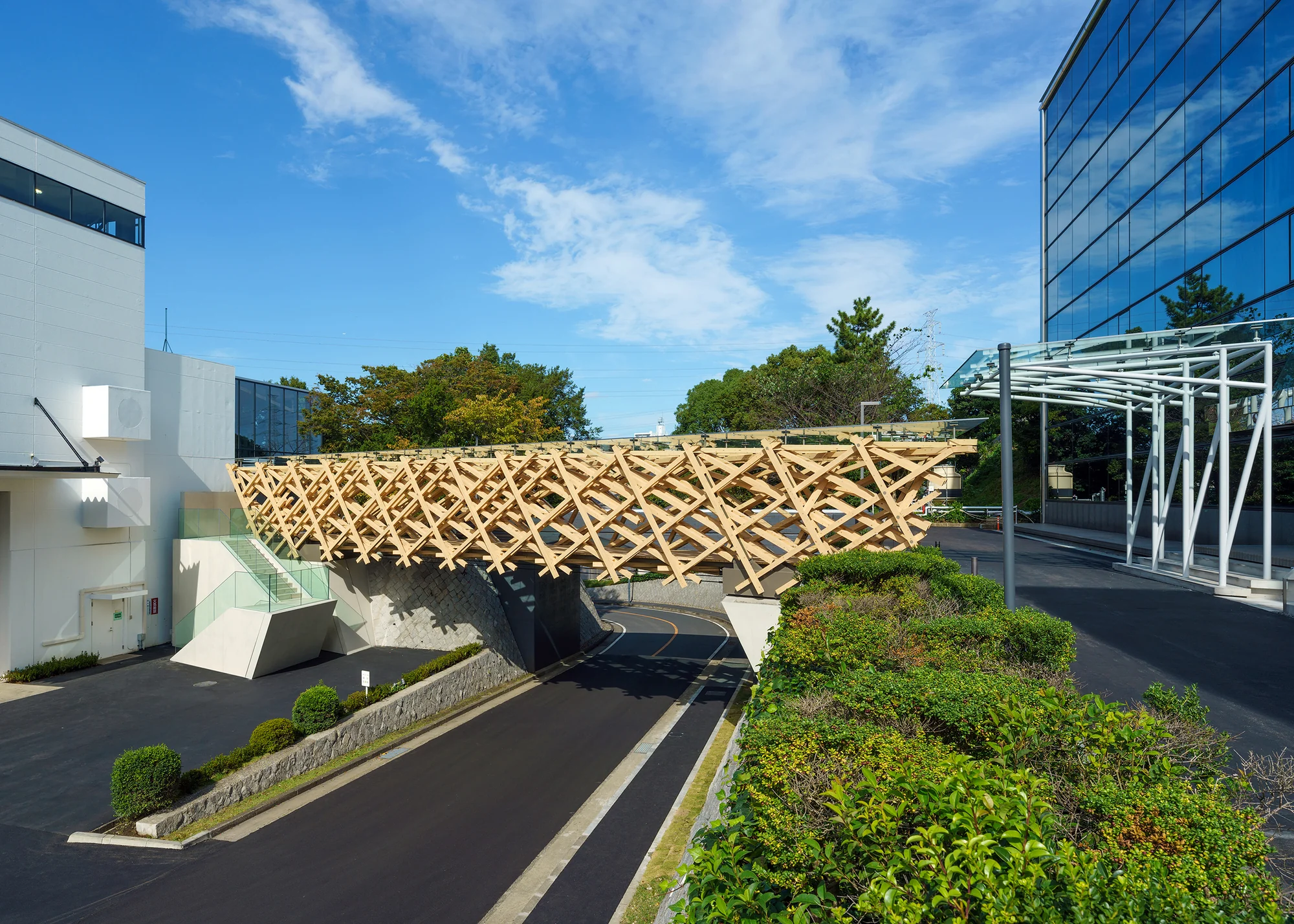 جزئیات سازهای پل TAC.T با چوب کوچکقطر و بتن پایدار