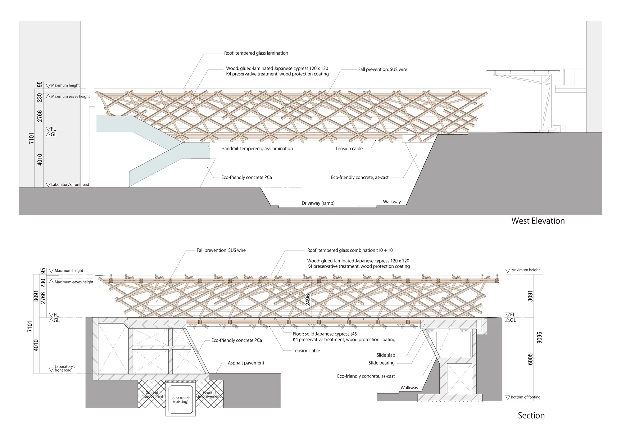 پل TAC.T با معماری مدرن و یکپارچگی با محیط زیست