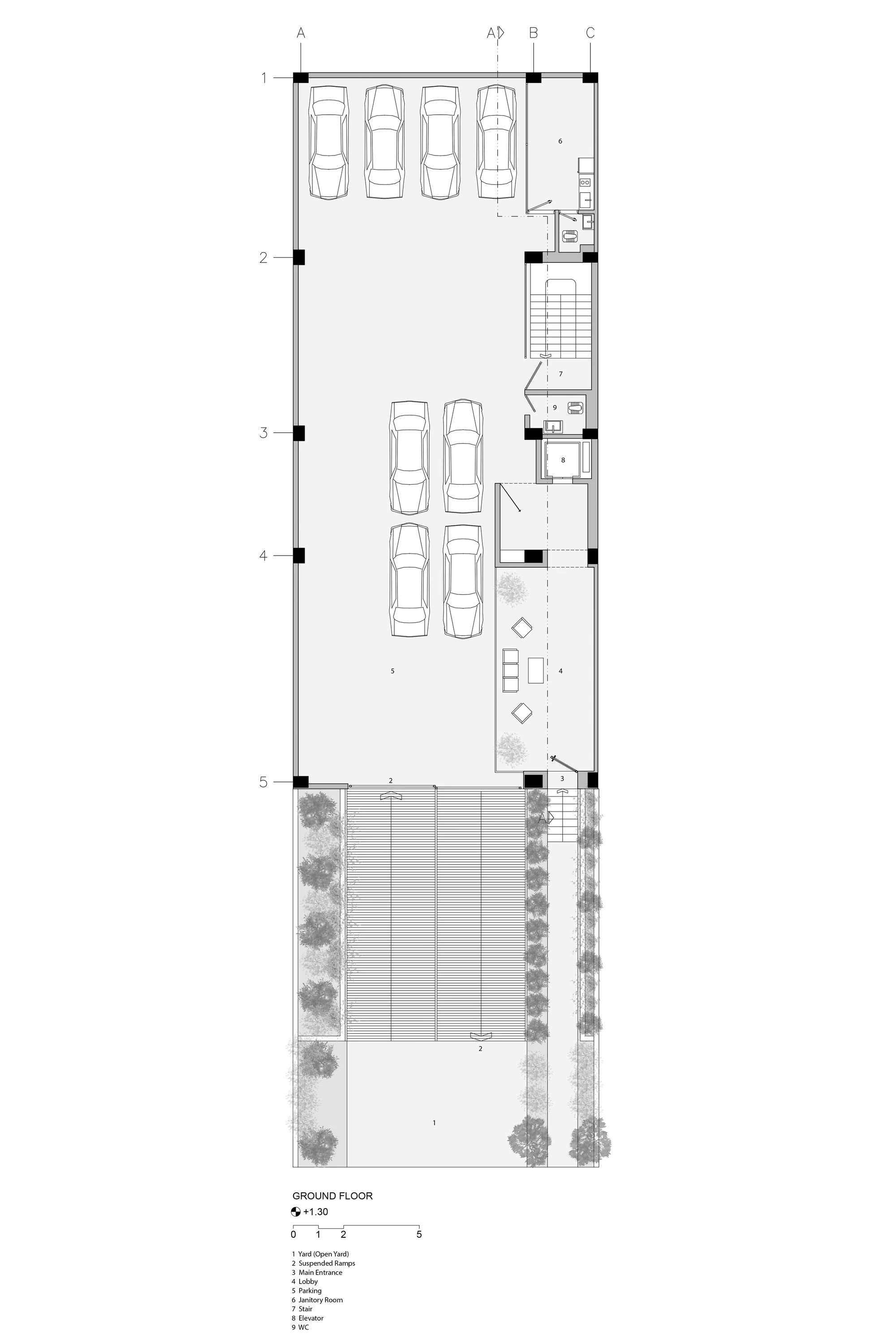 فضای داخلی آپارتمان‌های سروستان با نور طبیعی و دکوراسیون مینیمال