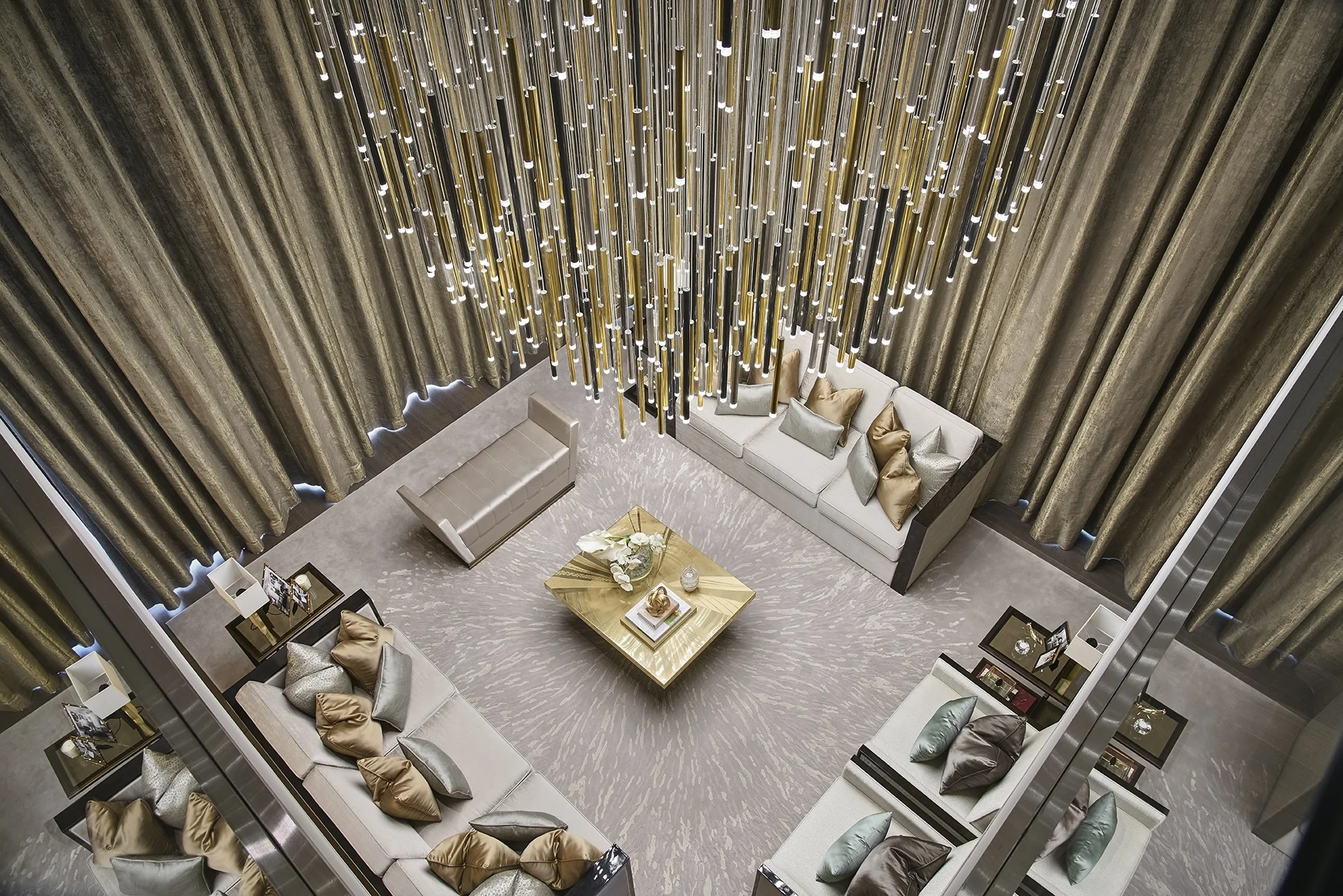 پلان معماری مدرن ون ات پالم با 90 رزیدنس انحصاری