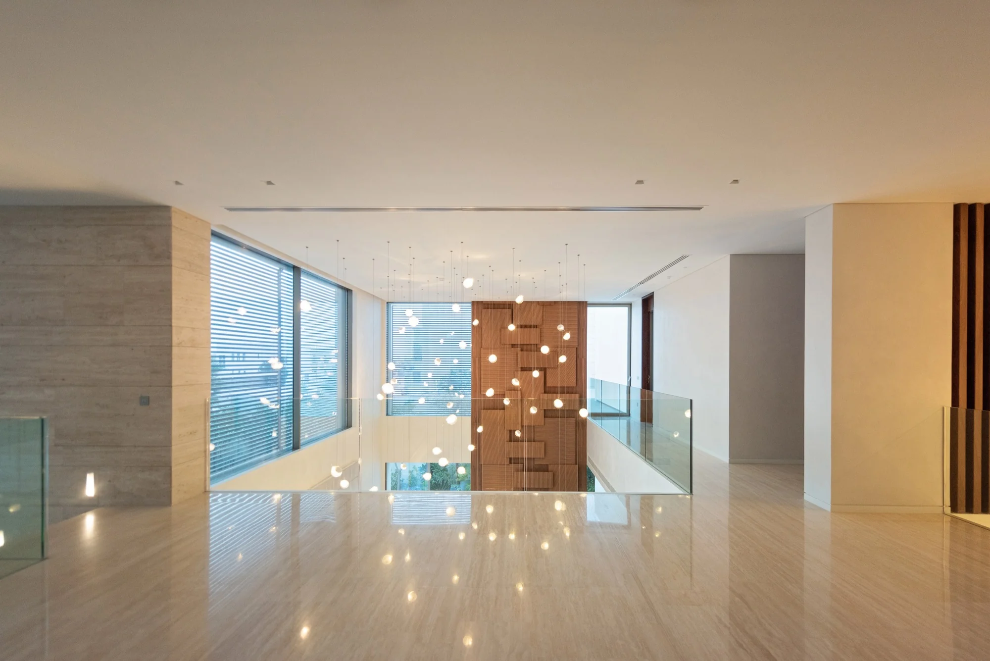 پلان معماری ویلا لیما با کنترل دید از داخل به خارج