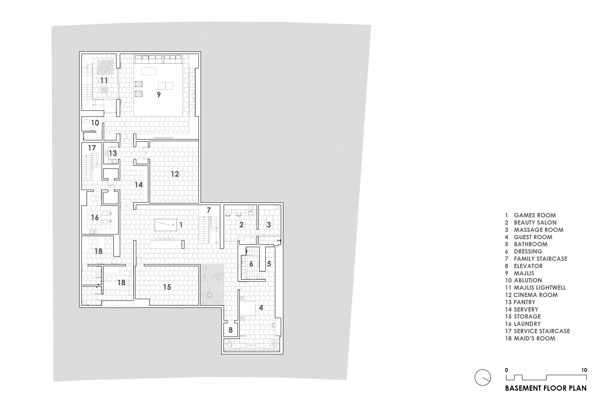 فضای داخلی ویلا لیما با نور طبیعی و دکوراسیون مینیمال