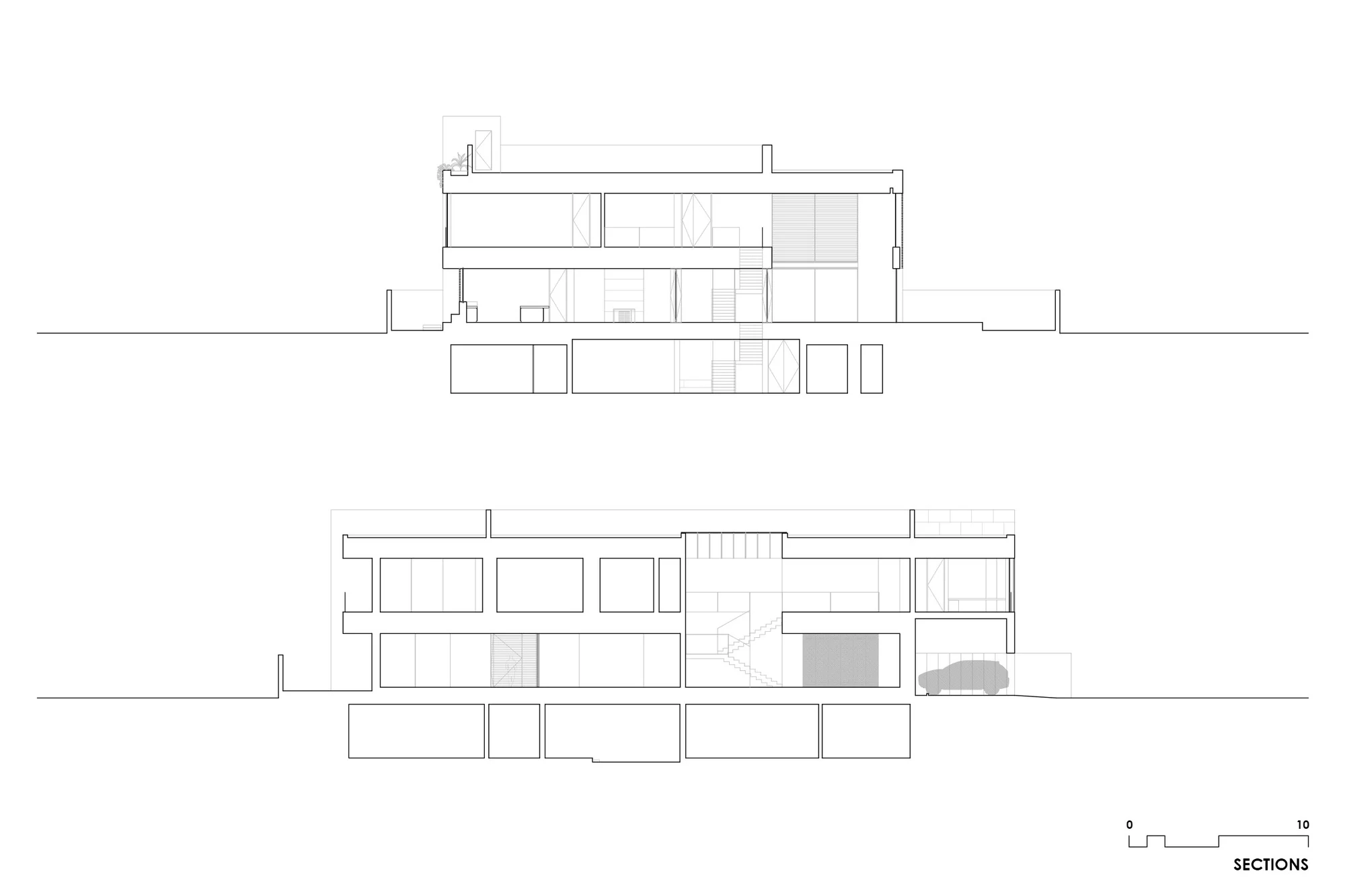 نمای خارجی ویلا لیما با طراحی Loci و متریال سنتی