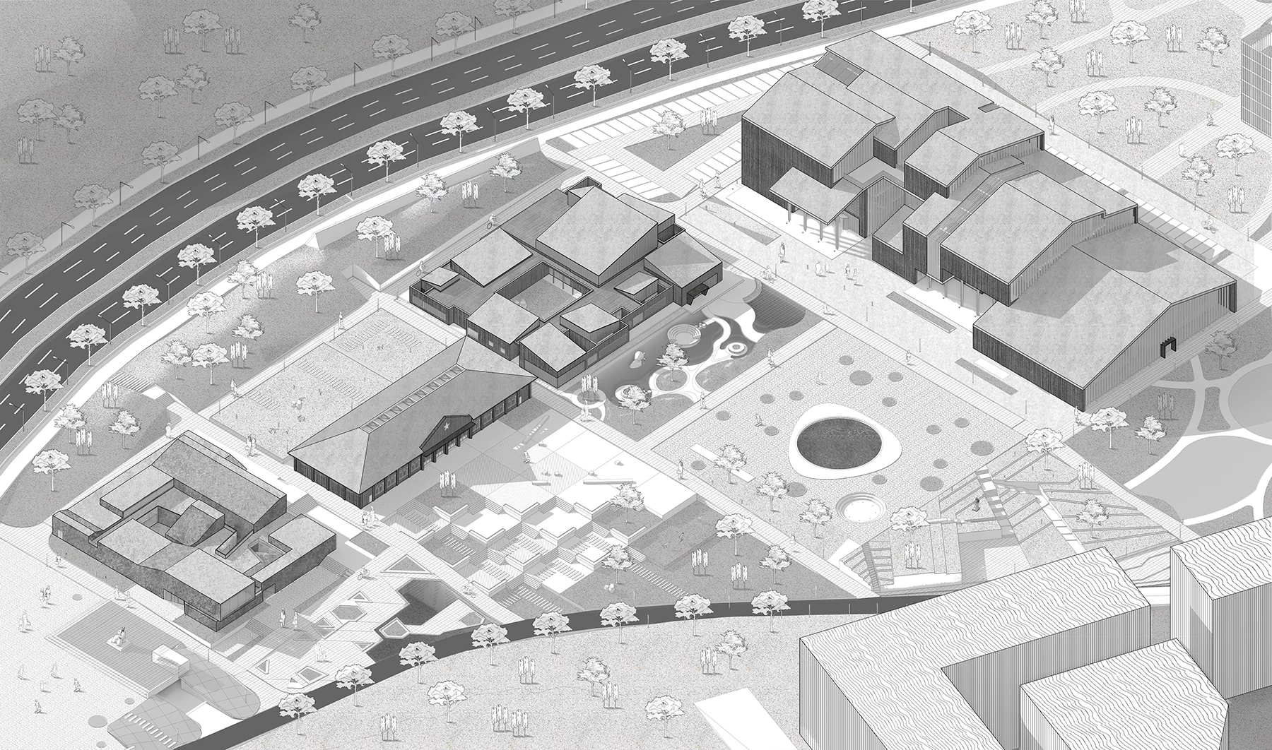 طراحی لند اسکیپ معماری