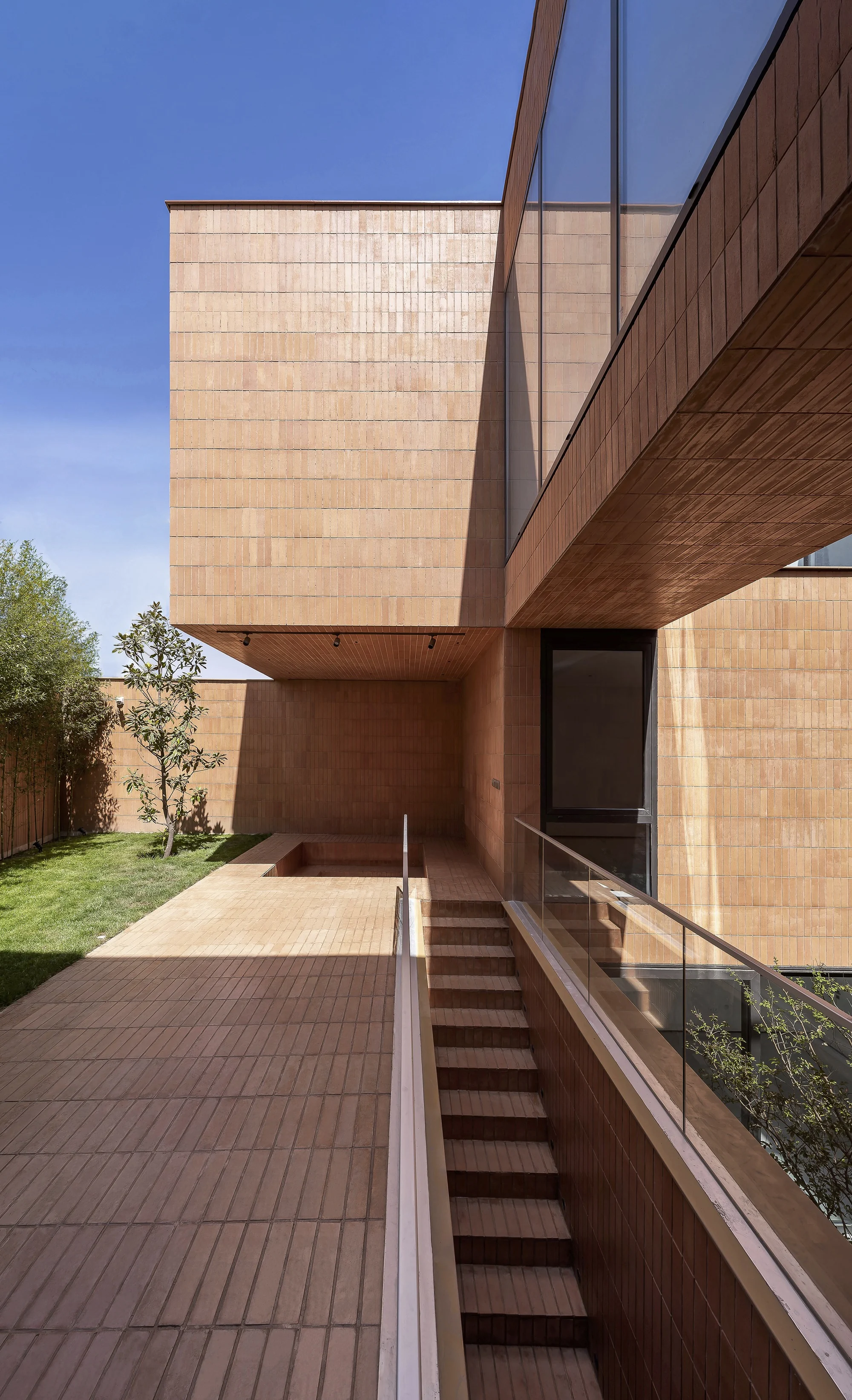 پلان باز فضای داخلی ویلا خلأها با طراحی AsNow