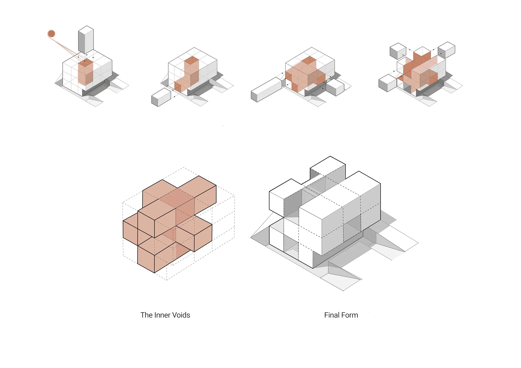 فضای داخلی ویلا خلأها با طراحی مینیمال و نور طبیعی