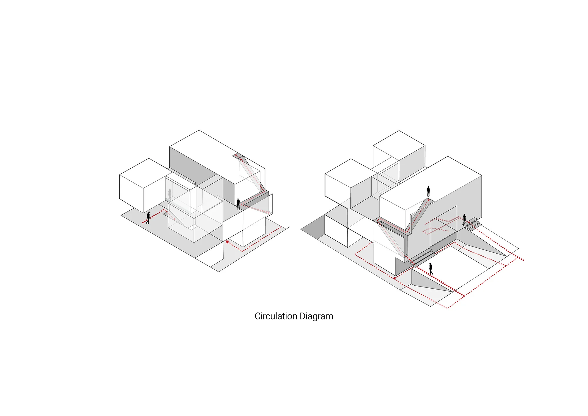 نمای آجری ویلا خلأها با معماری مدرن در کوهسار