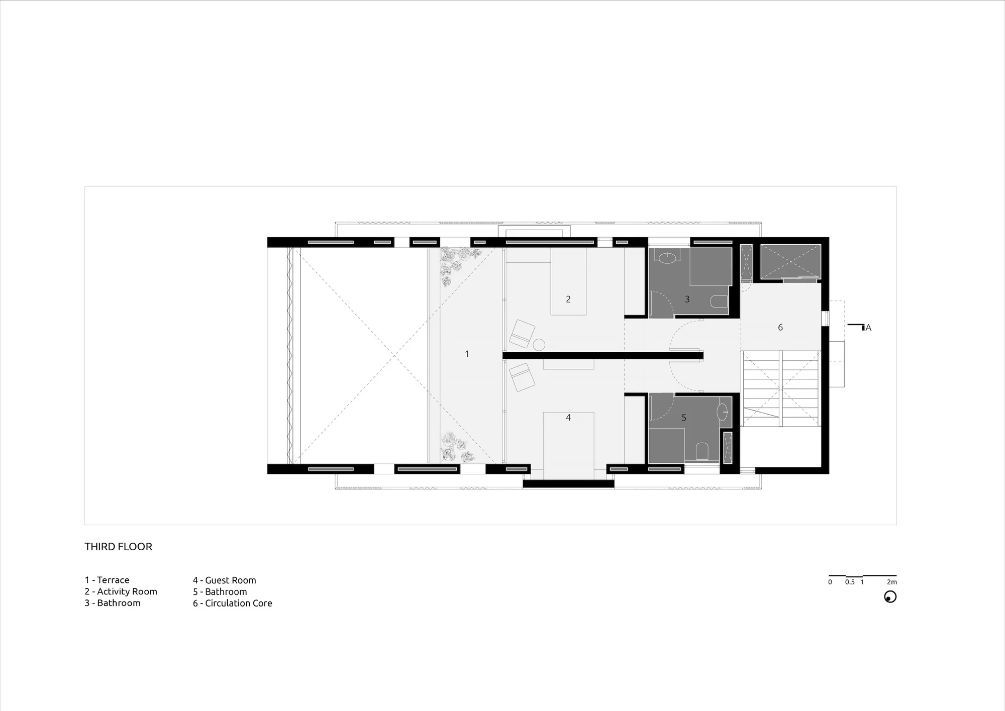 فضای نشیمن پلات 33 با منظر پارک