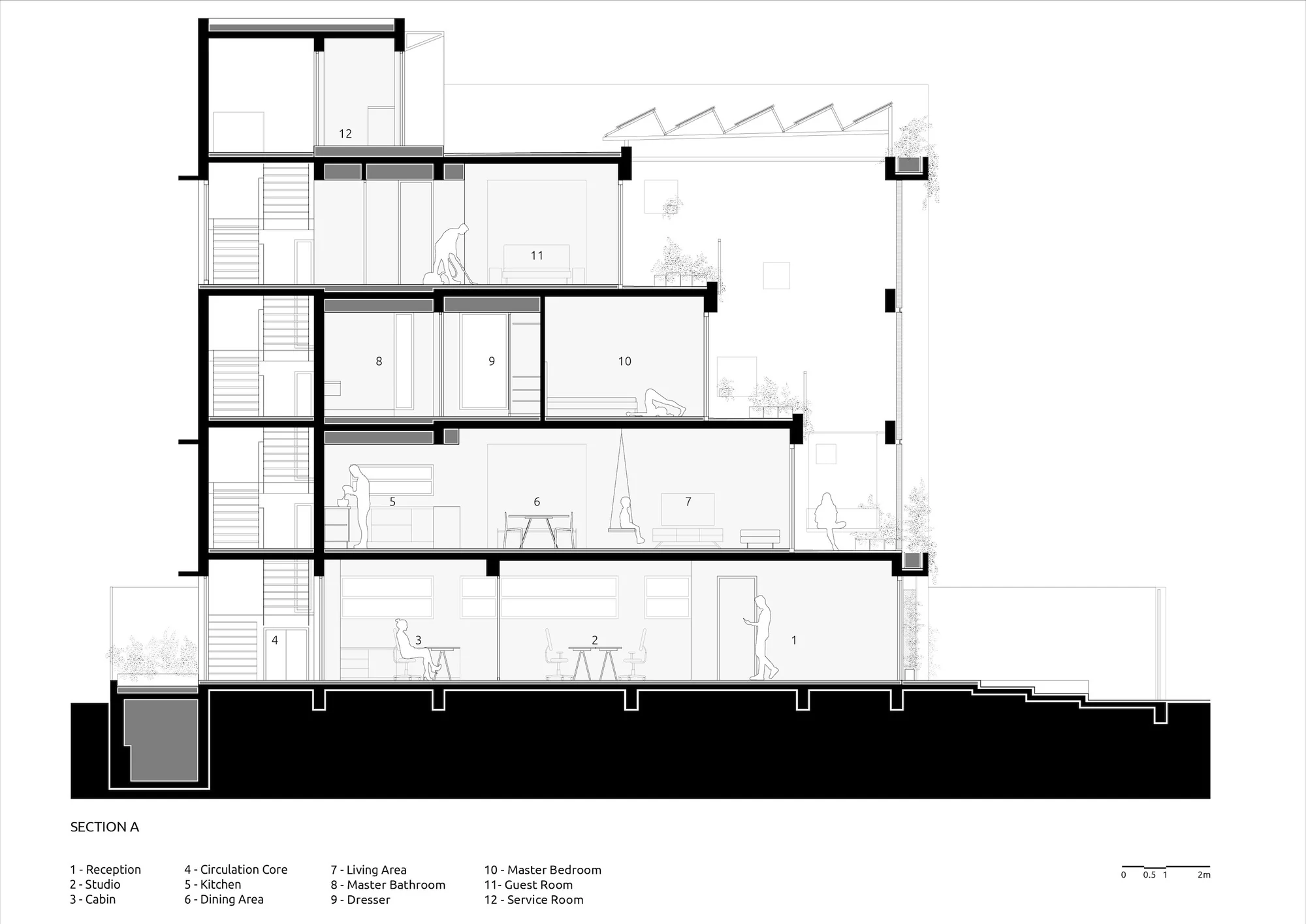 نمای بیرونی پلات 33 با معماری معاصر