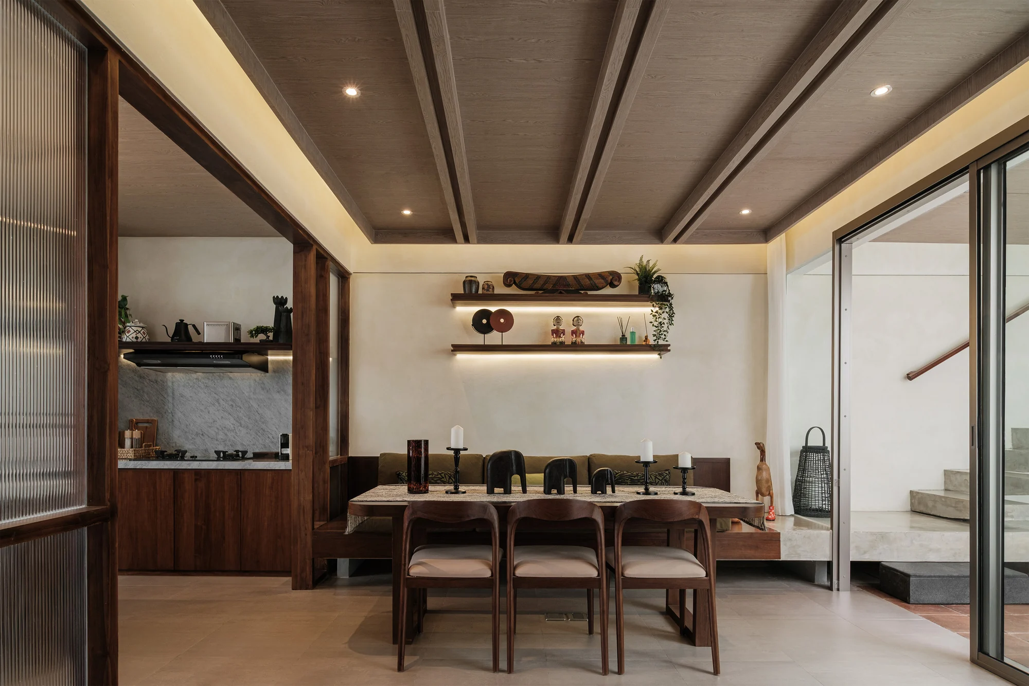 طراحی پایدار ویلا سیپات و ساو با صمیمیت فضایی