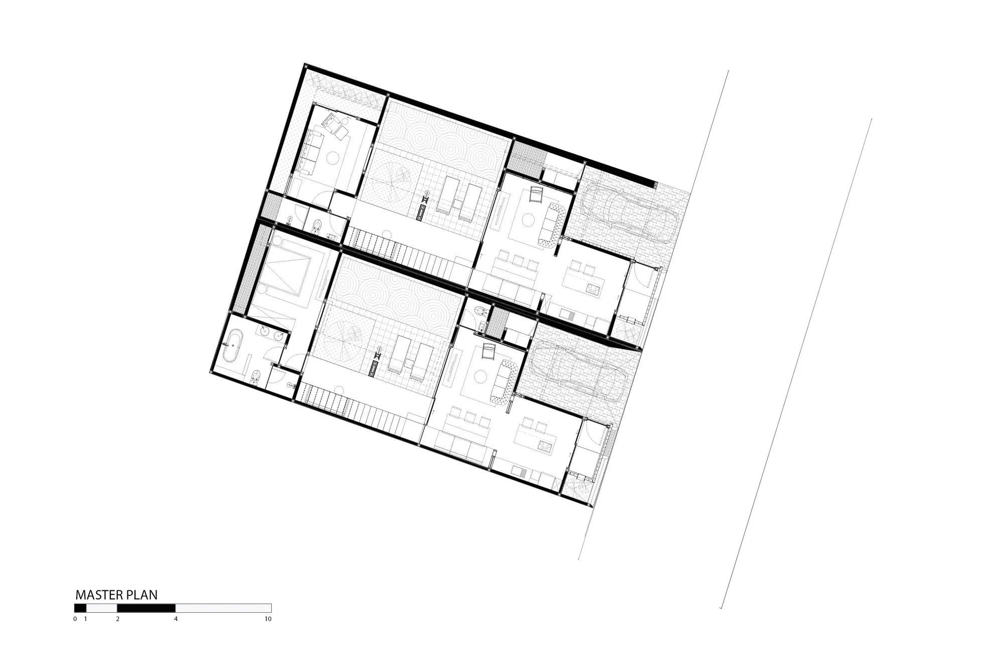 فضای نشیمن ویلا سیپات و ساو با منظر