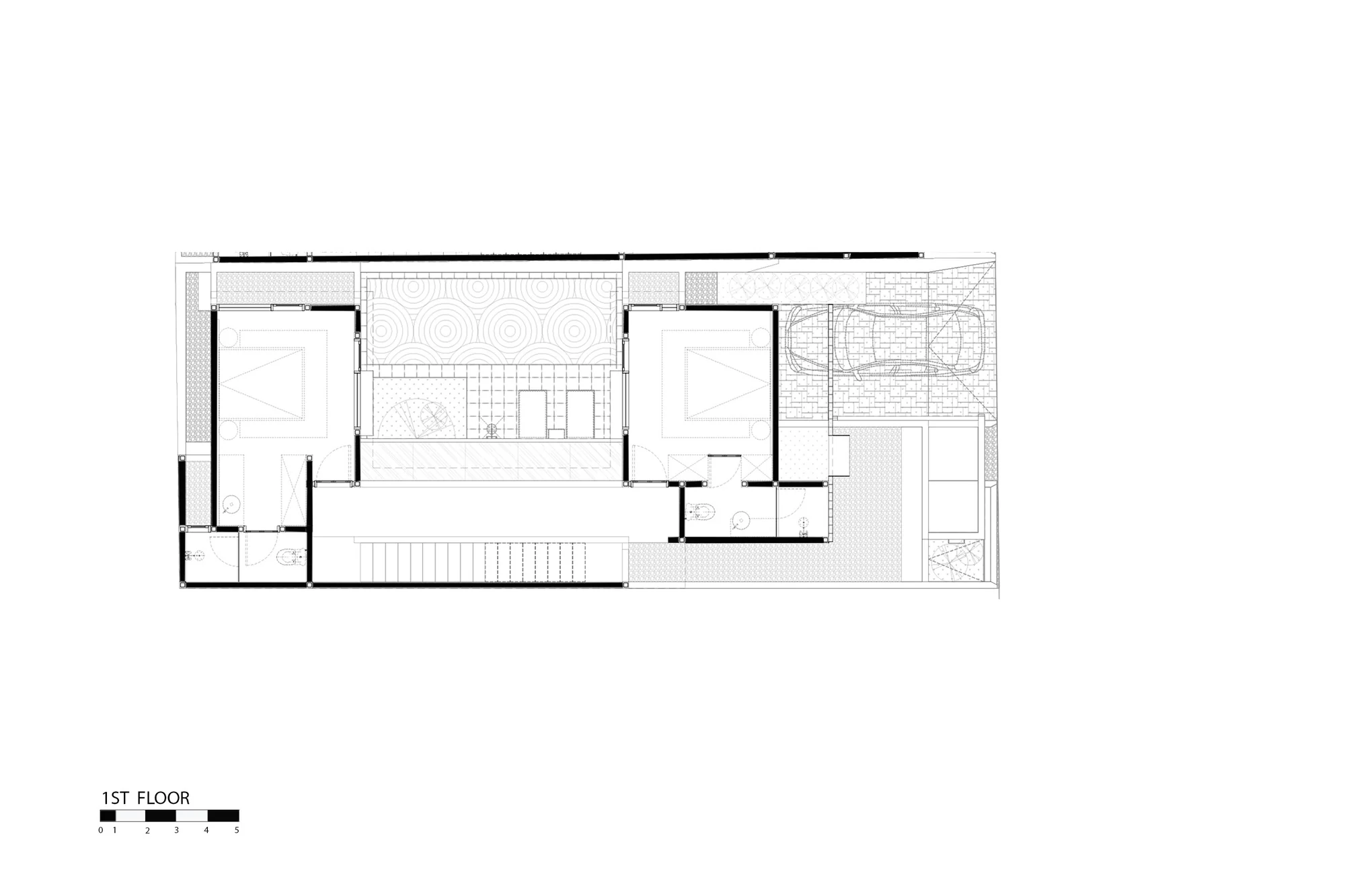 نمای شیشهای ویلا سیپات و ساو با معماری معاصر