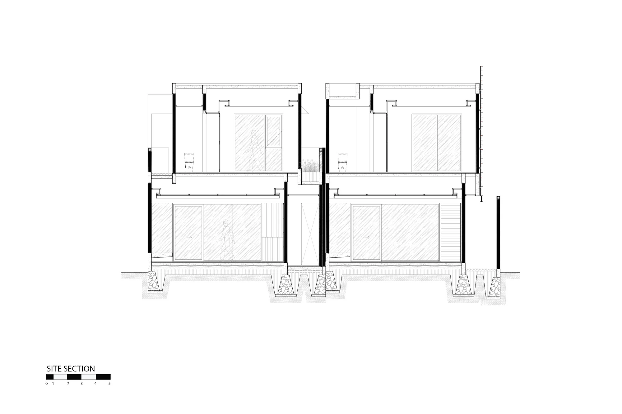 فضای داخلی ویلا سیپات و ساو با طراحی مینیمال