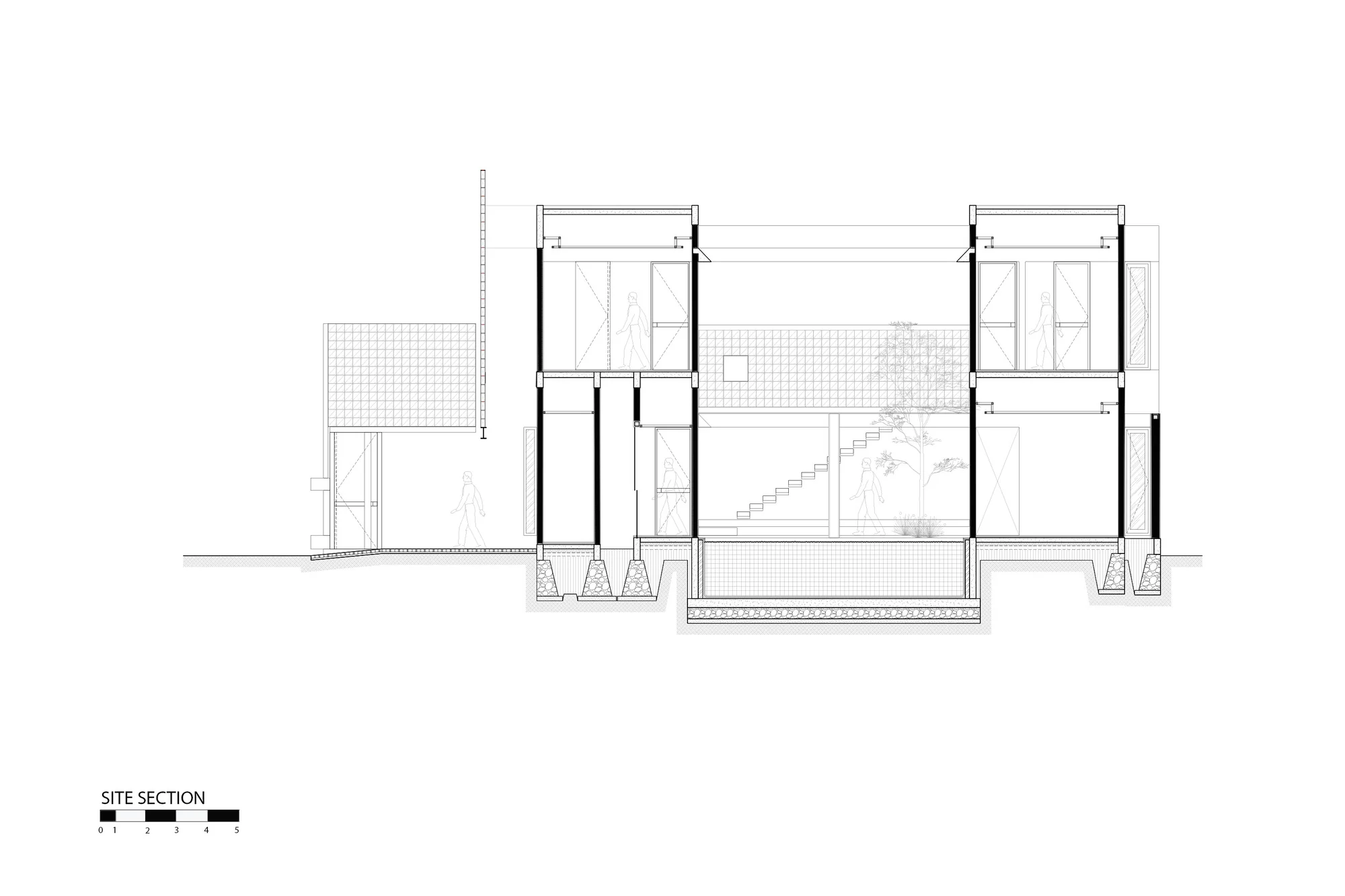 نمای خارجی ویلا سیپات و ساو با متریال پایدار