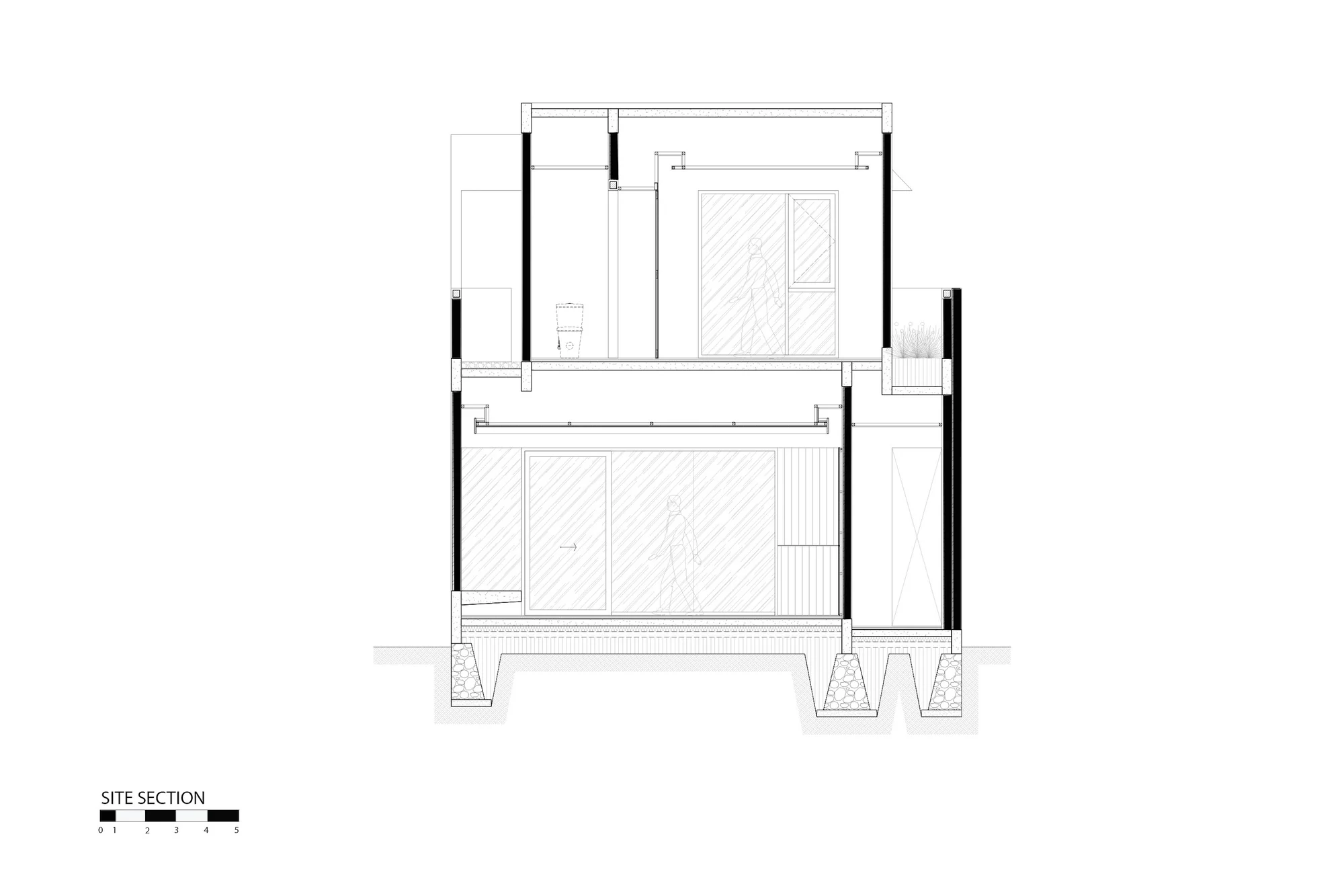 طراحی داخلی ویلا سیپات و ساو با فضاهای باز