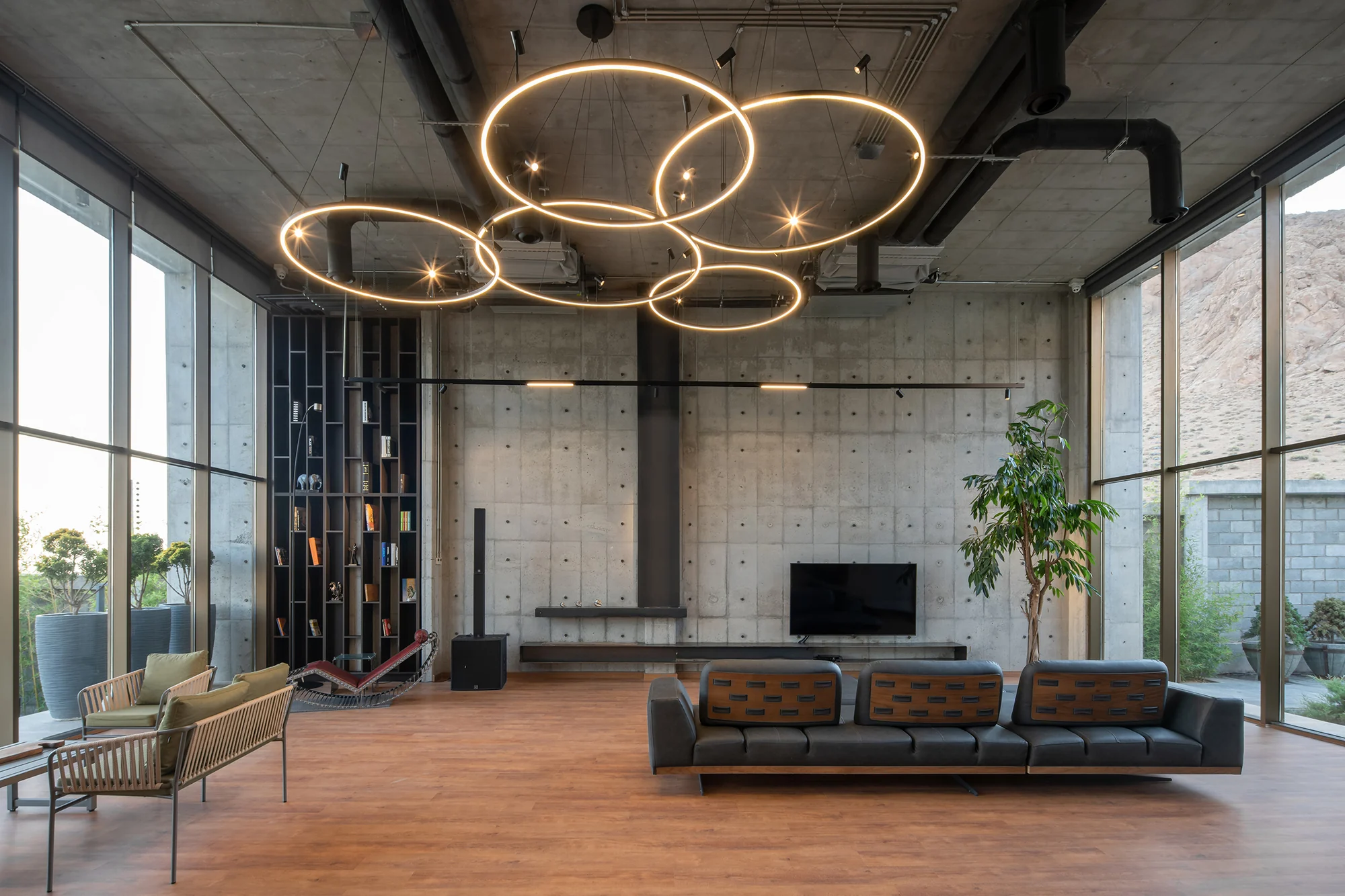 طراحی معماری ویلا باغ شهر در منطقه ویلایی نامنظم