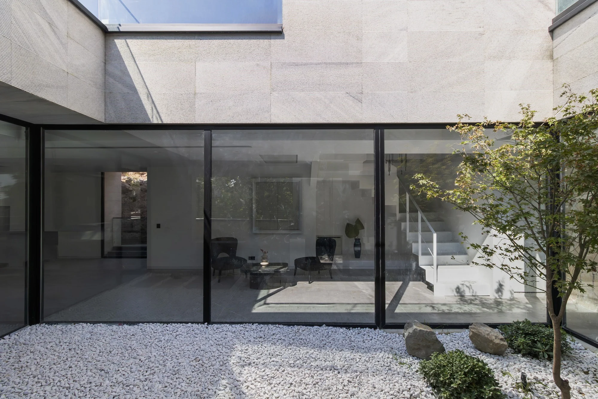 نمای خارجی ویلا کوهروان با طراحی حسن اسناوندی