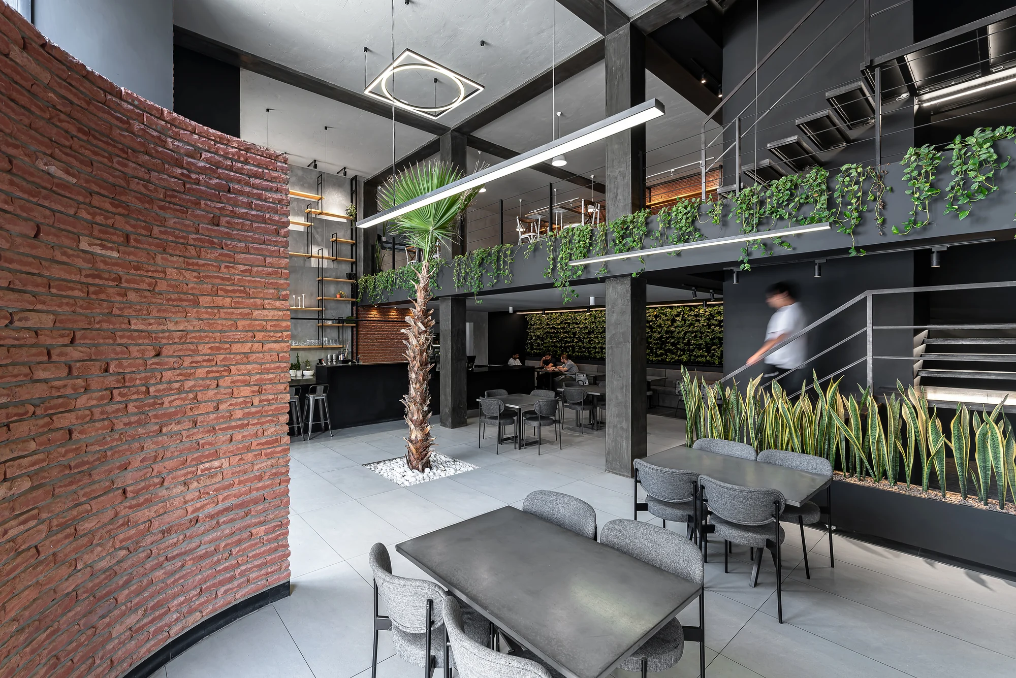 نمای خارجی تالار غذای تترا با طراحی اُجان استودیو