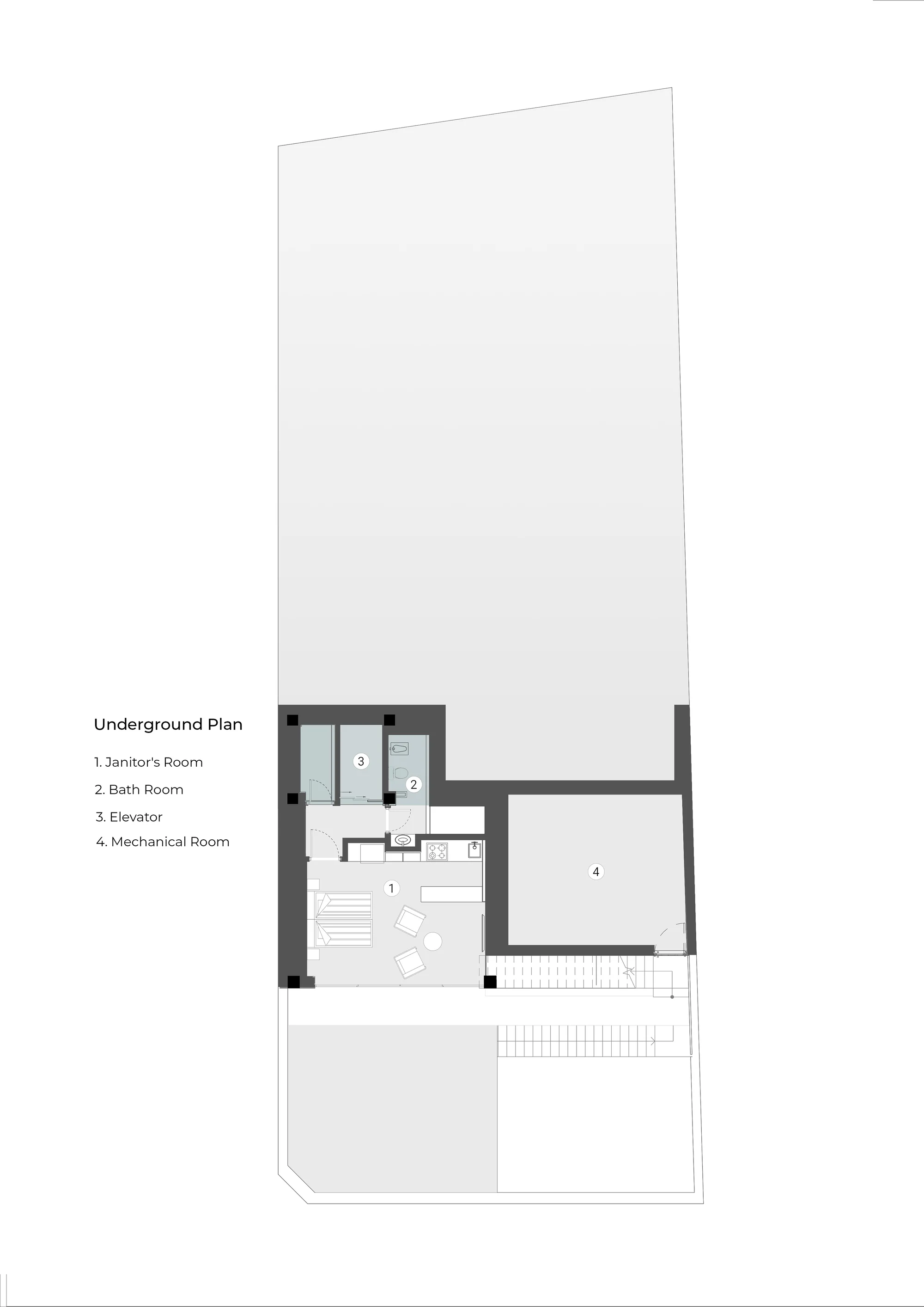 فضای نشیمن ویلا سانگده با منظر بدون مانع