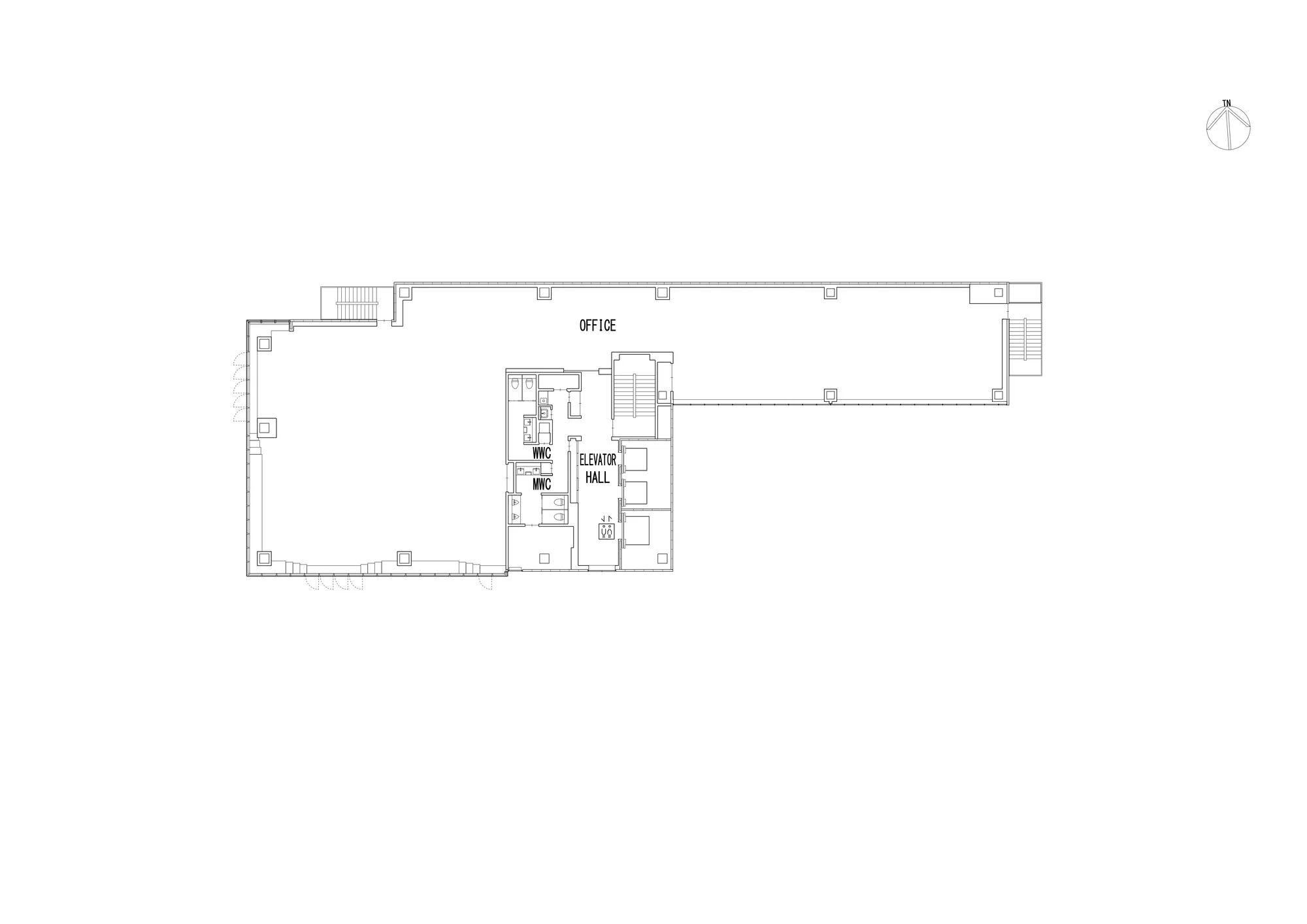نمای بیرونی Front Place Chiyoda Ichibancho با معماری شهری